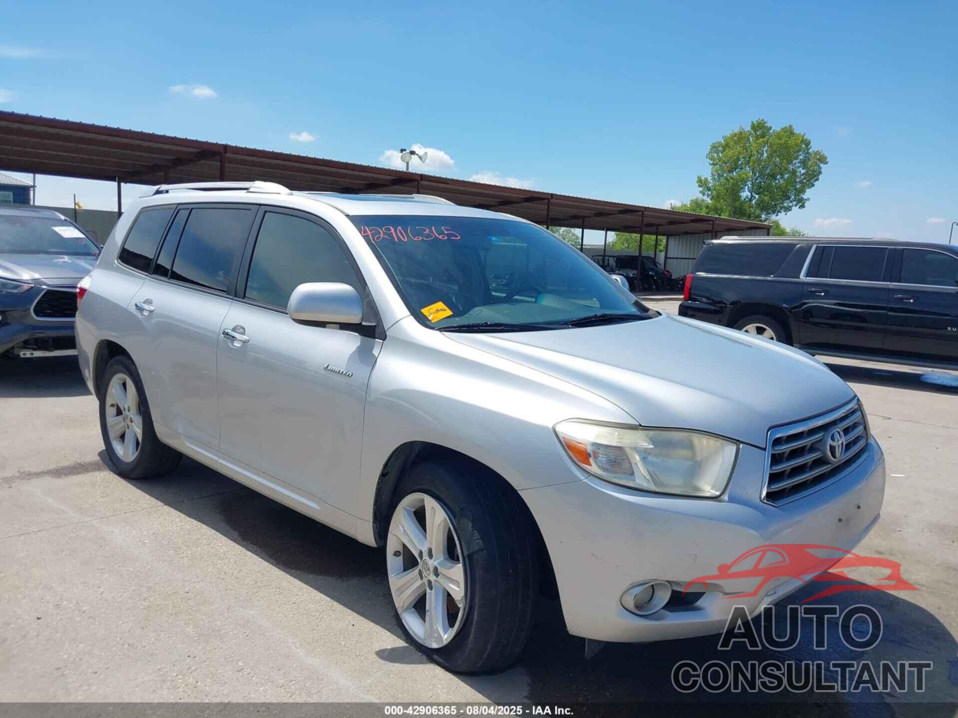 TOYOTA HIGHLANDER 2009 - JTEDS42A192074453