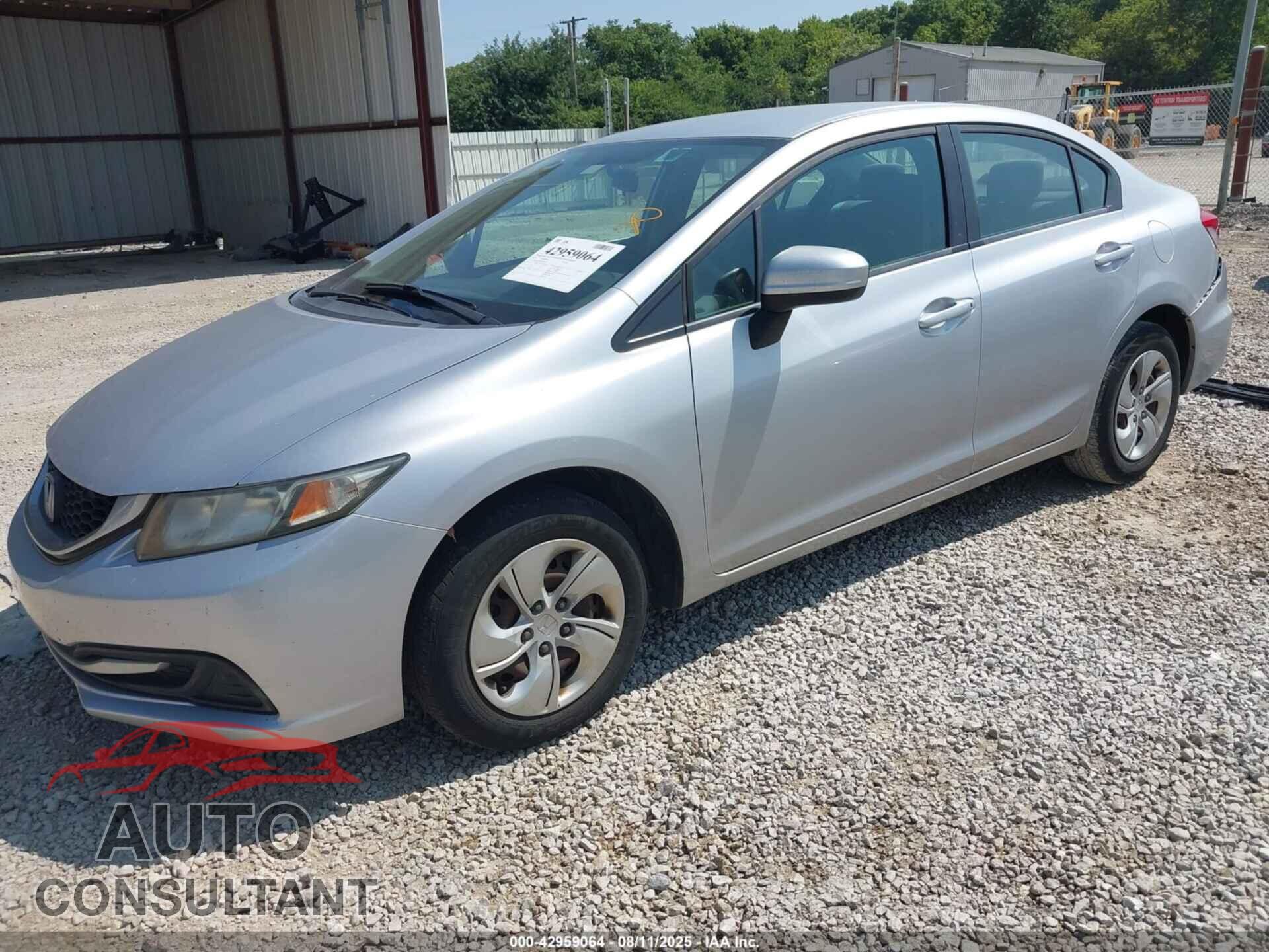 HONDA CIVIC 2014 - 19XFB2F59EE073482