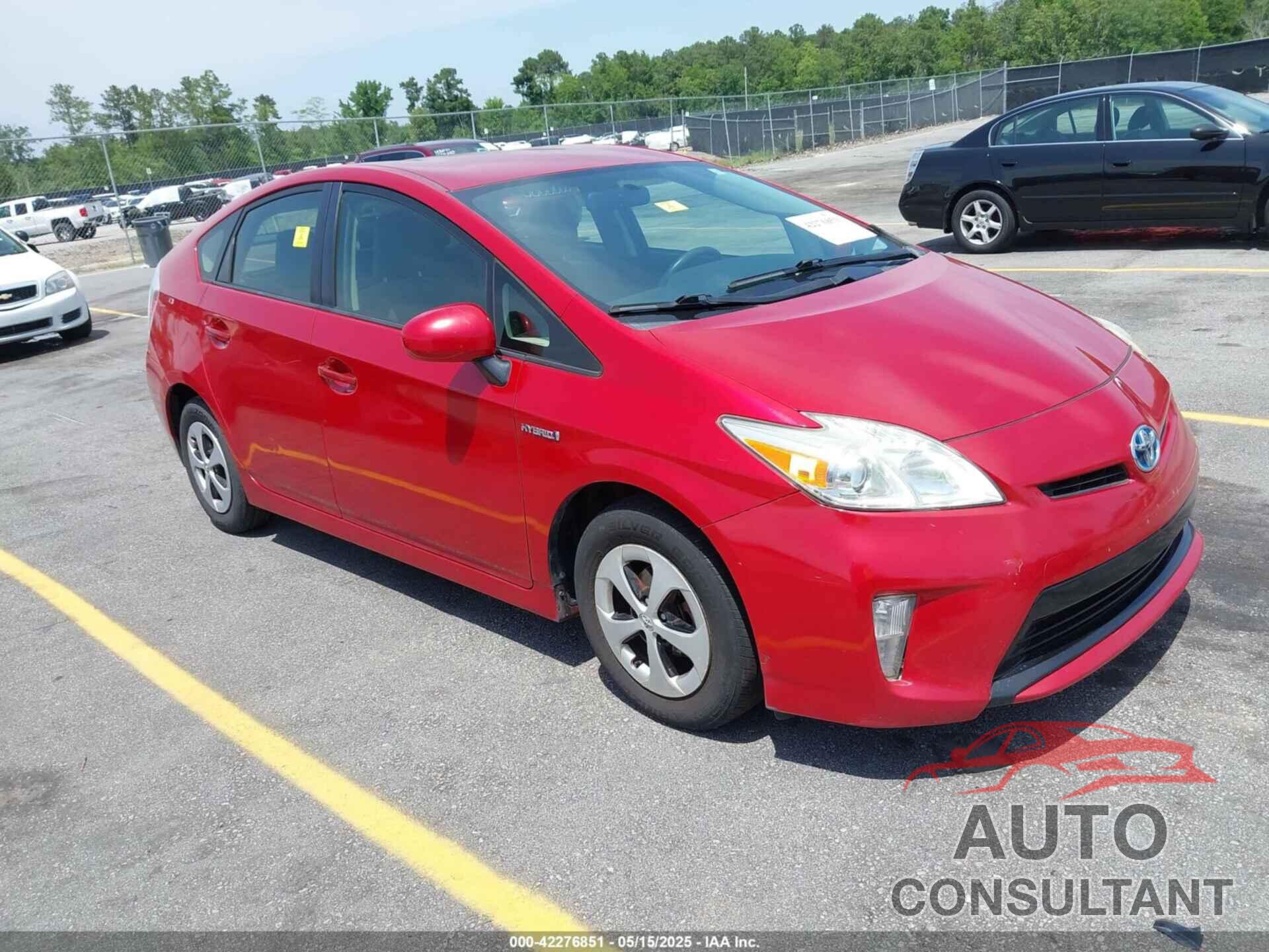 TOYOTA PRIUS 2014 - JTDKN3DU0E0374883
