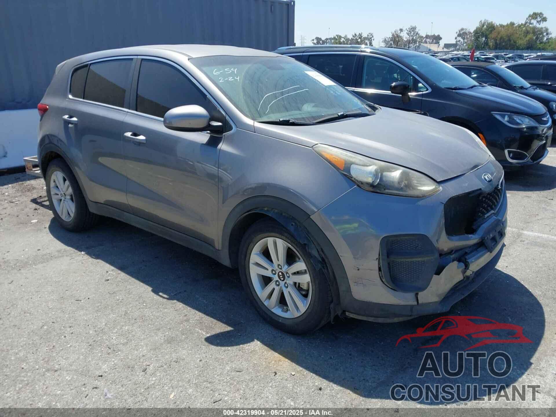 KIA SPORTAGE 2018 - KNDPM3AC3J7423872
