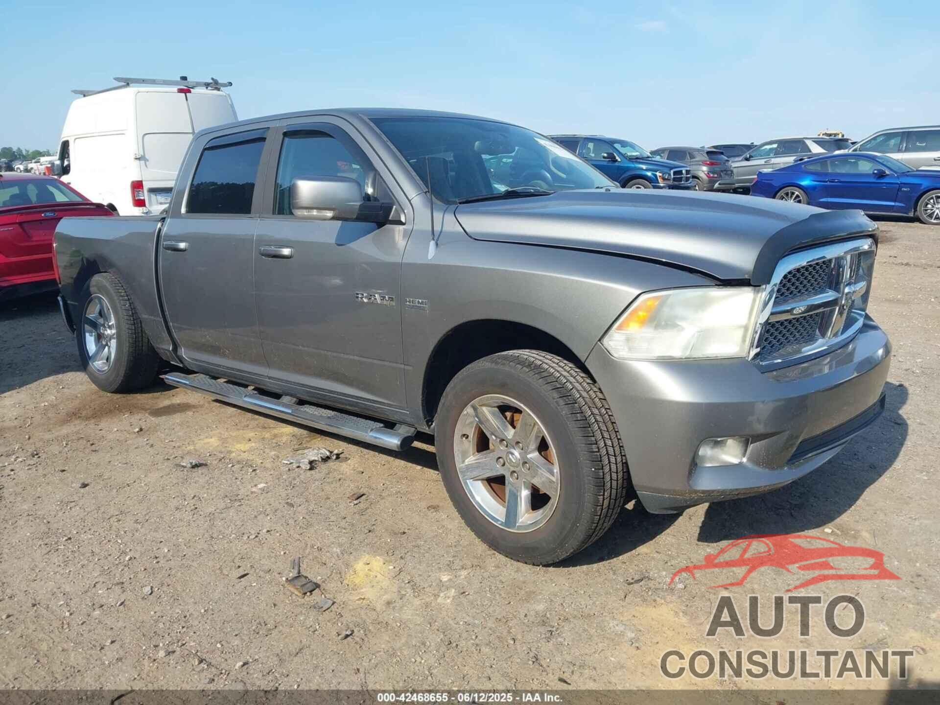 DODGE RAM 1500 2010 - 1D7RV1CT3AS177559