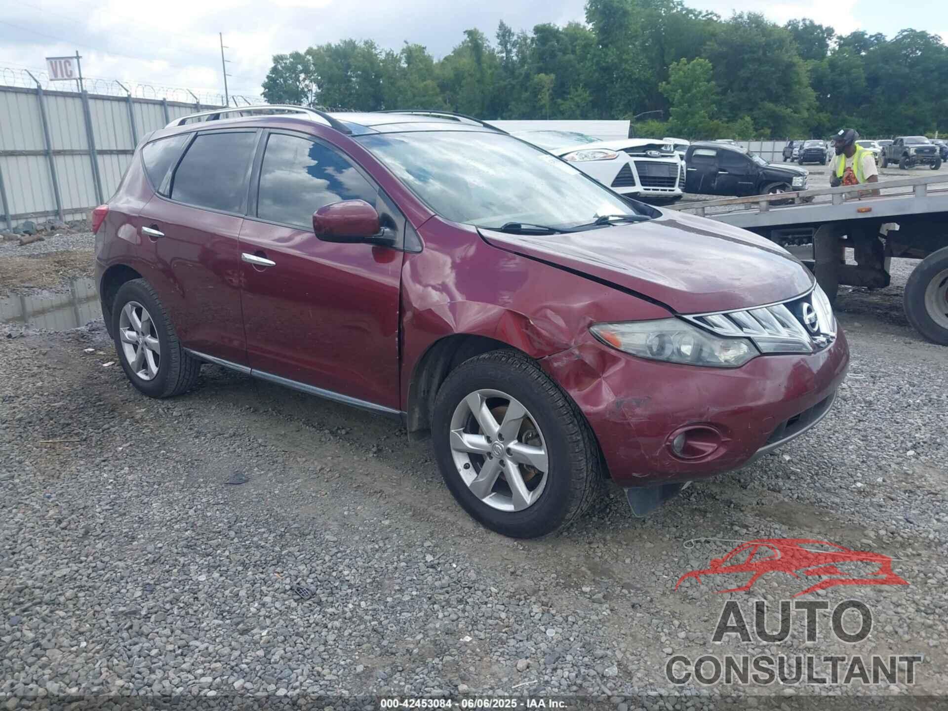 NISSAN MURANO 2010 - JN8AZ1MU5AW013665