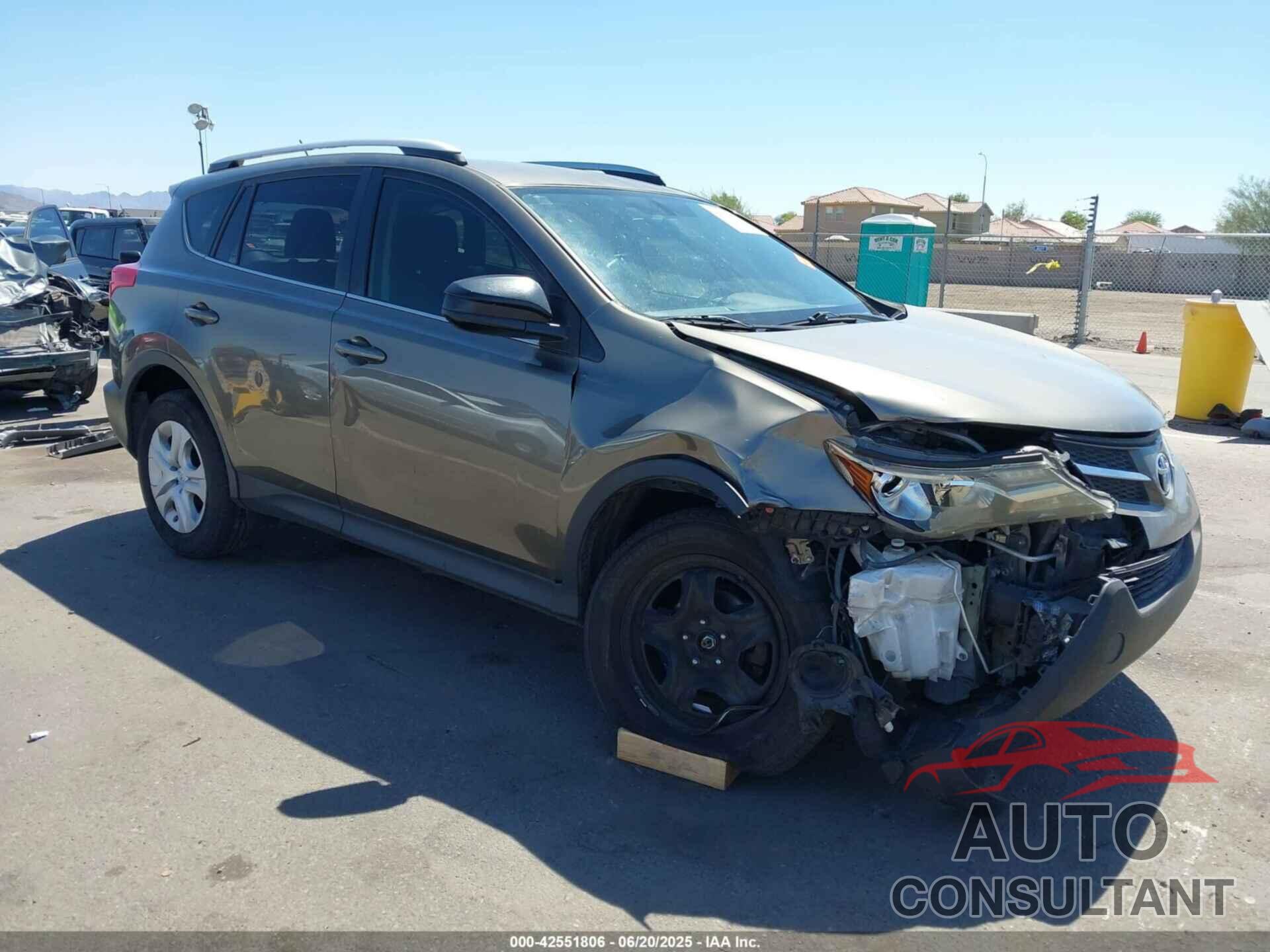 TOYOTA RAV4 2015 - JTMZFREV3FD048365