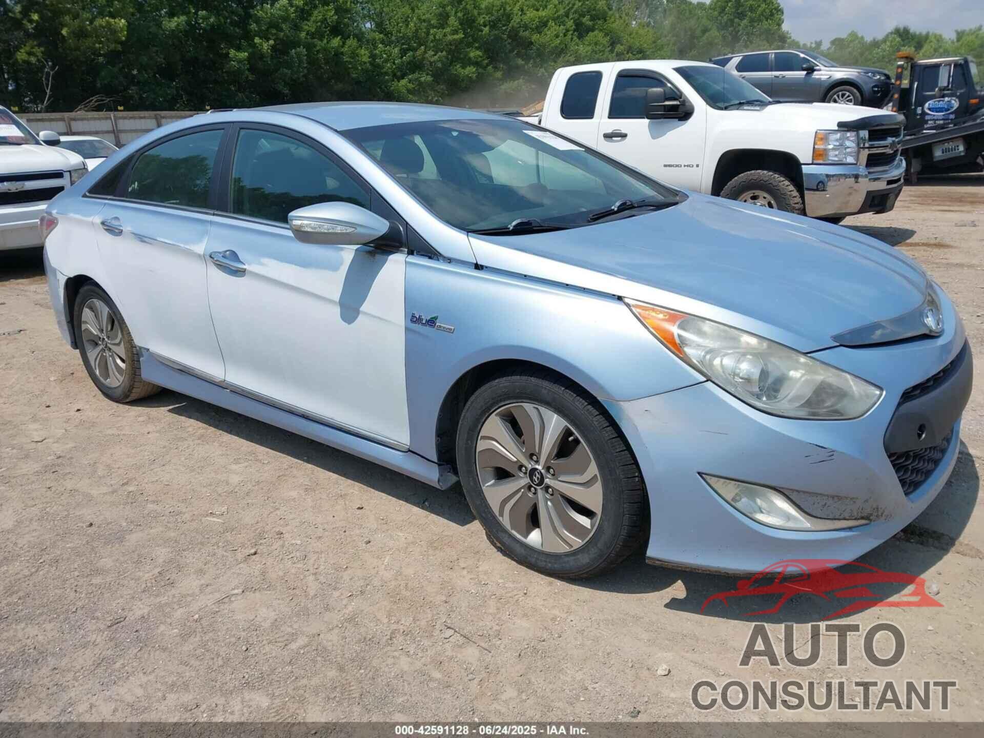 HYUNDAI SONATA HYBRID 2013 - KMHEC4A4XDA080618