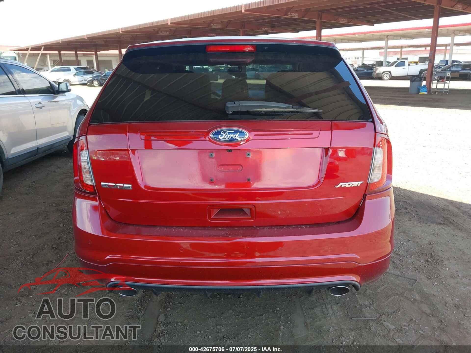 FORD EDGE 2013 - 2FMDK3AK8DBC34481