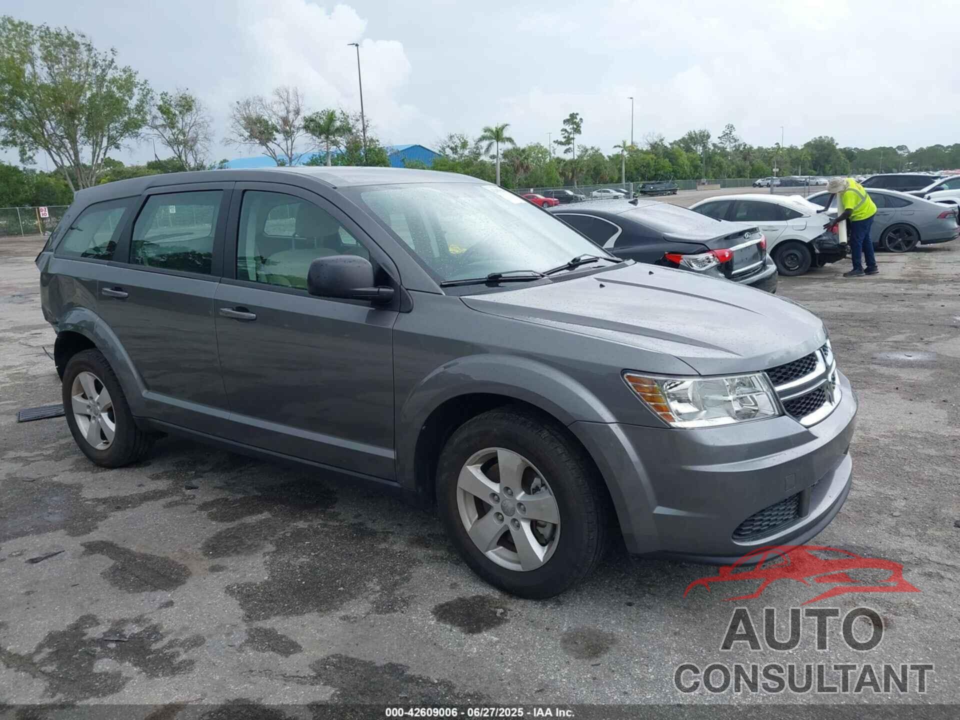 DODGE JOURNEY 2013 - 3C4PDCAB6DT529949