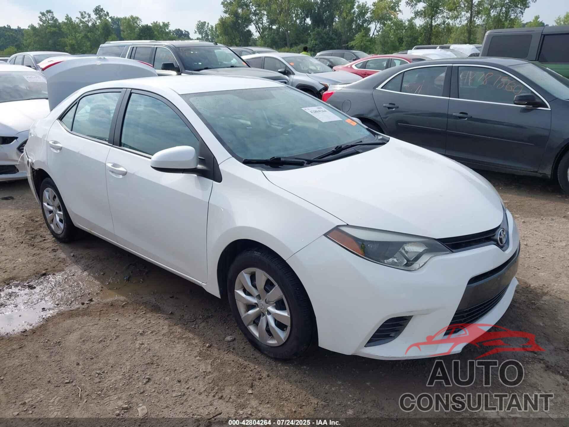 TOYOTA COROLLA 2016 - 5YFBURHE8GP530654