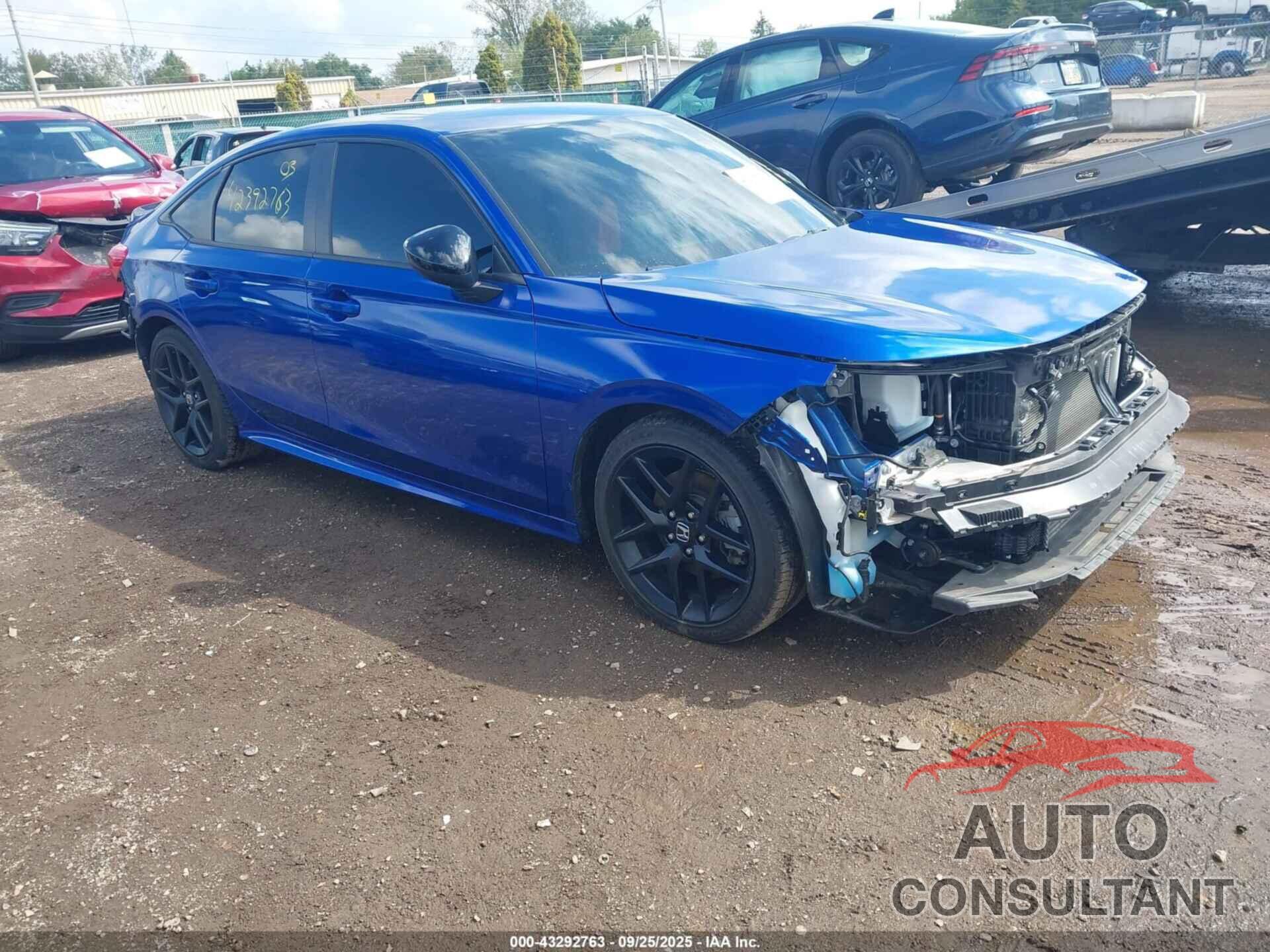 HONDA CIVIC SI 2022 - 2HGFE1E55NH473919