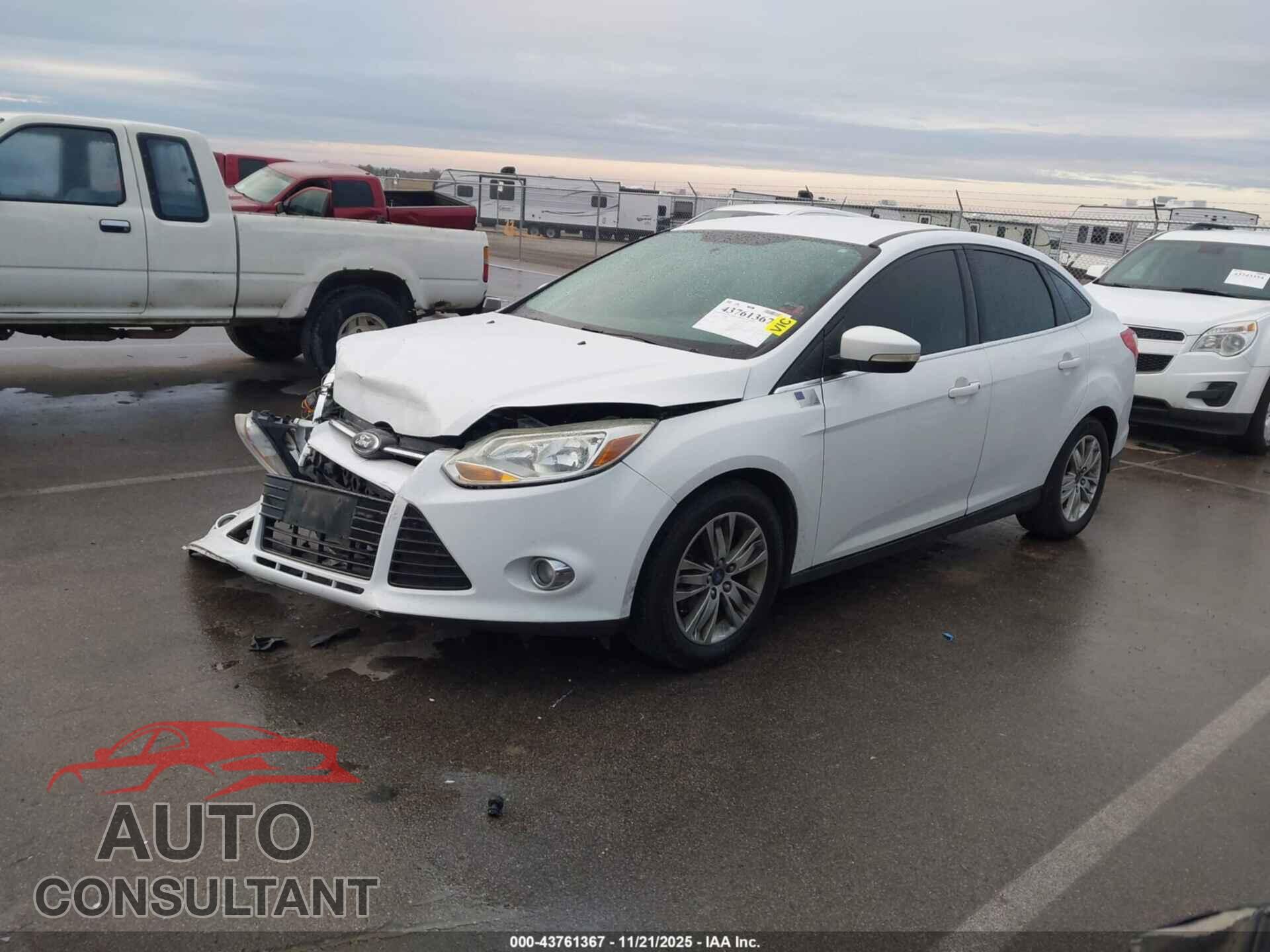 FORD FOCUS 2012 - 1FAHP3H25CL479210