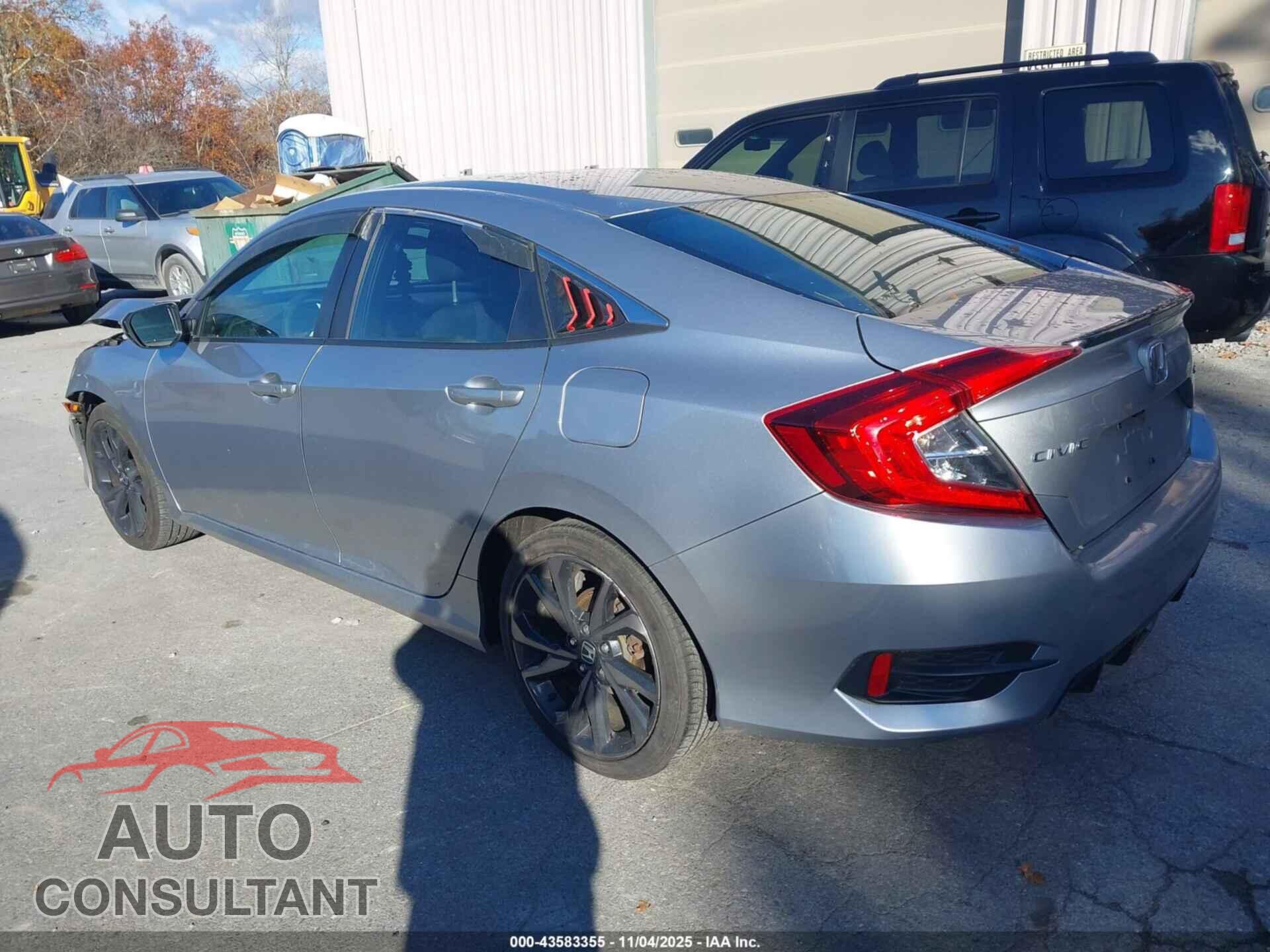 HONDA CIVIC 2019 - 2HGFC2F83KH523555