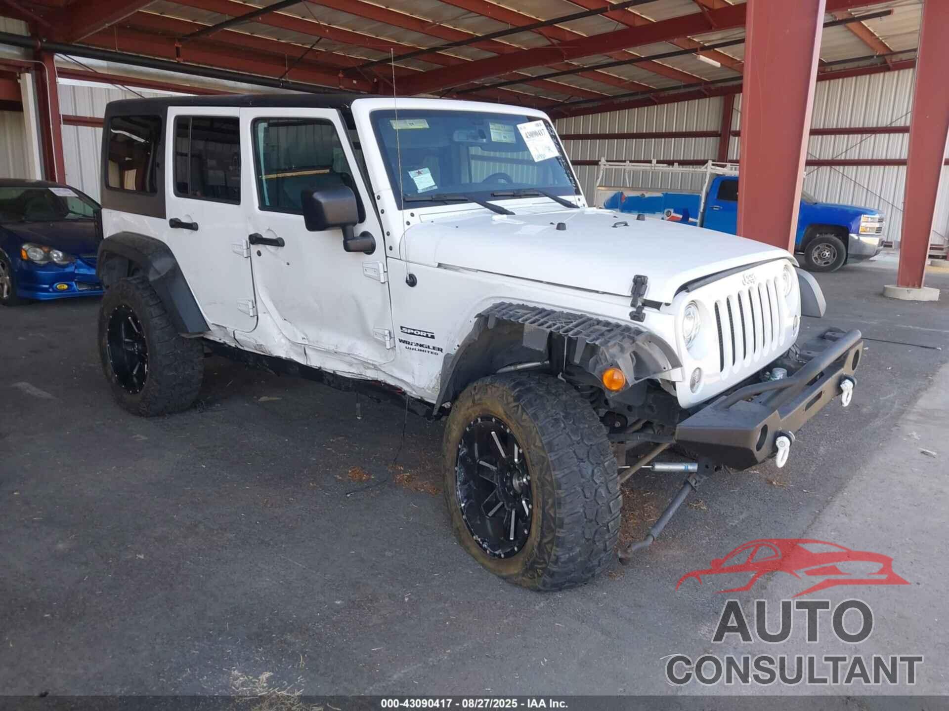 JEEP WRANGLER UNLIMITED 2017 - 1C4BJWDG5HL627027