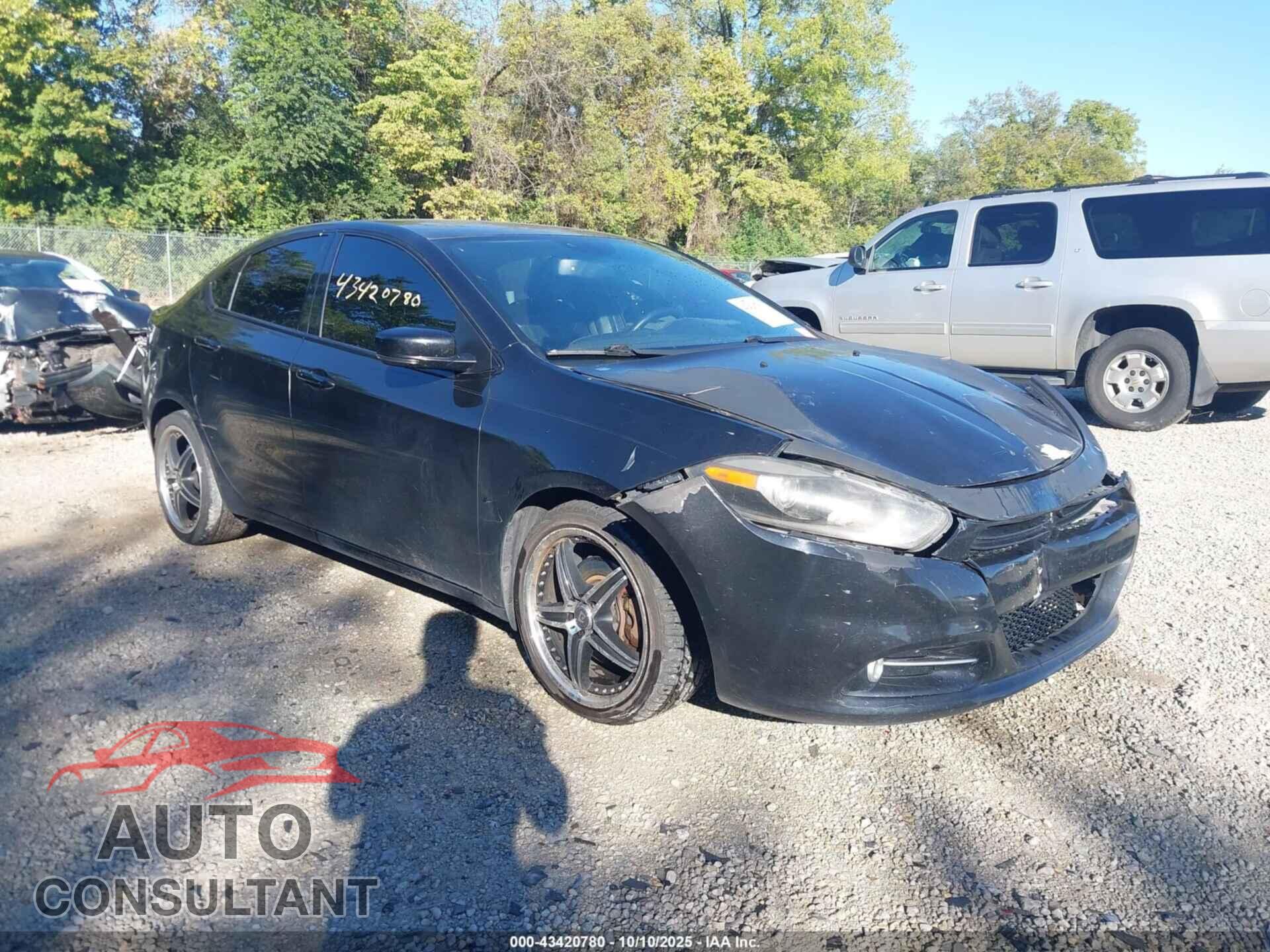 DODGE DART 2015 - 1C3CDFEB3FD224643
