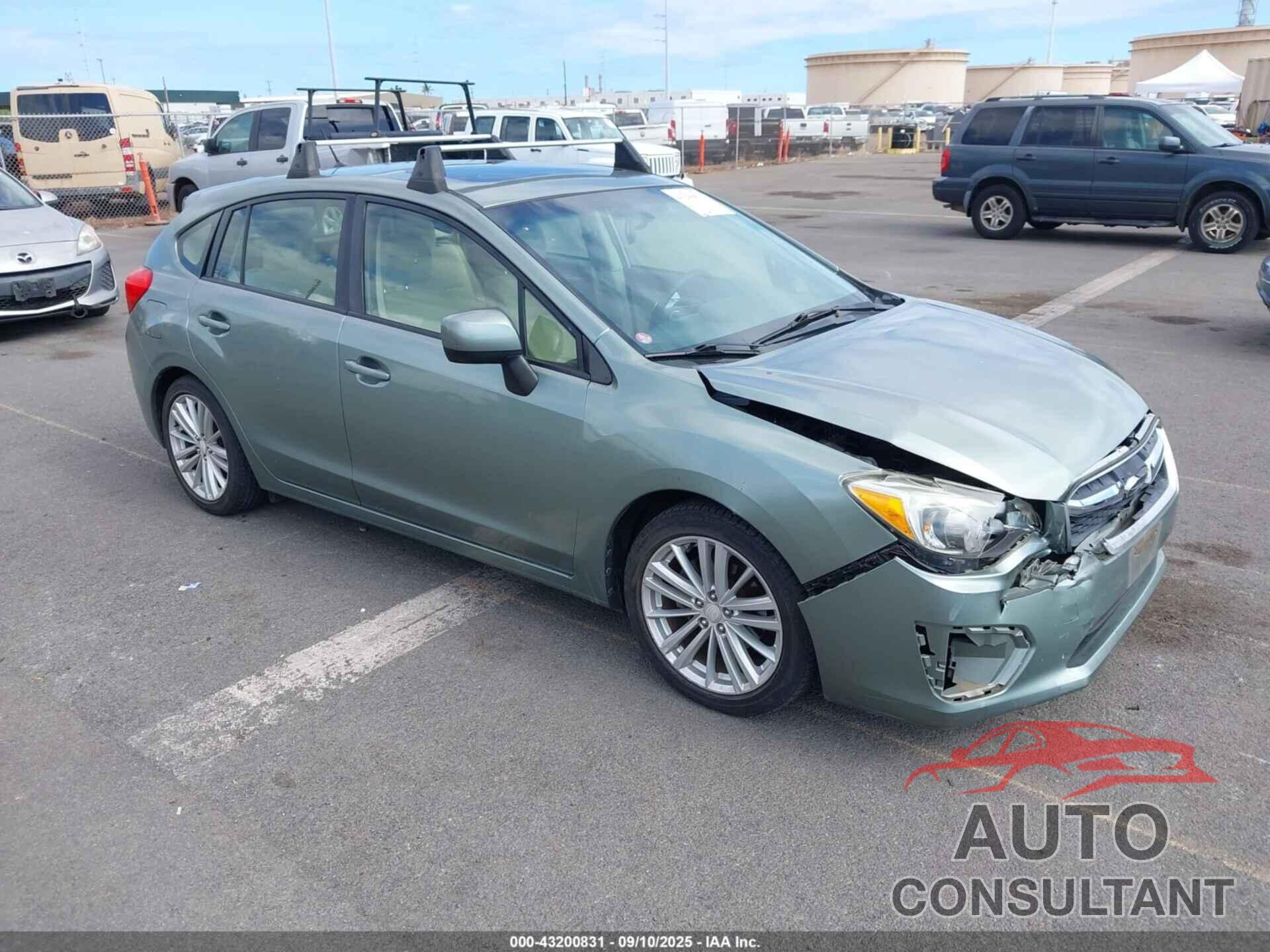 SUBARU IMPREZA 2014 - JF1GPAD62EH206658