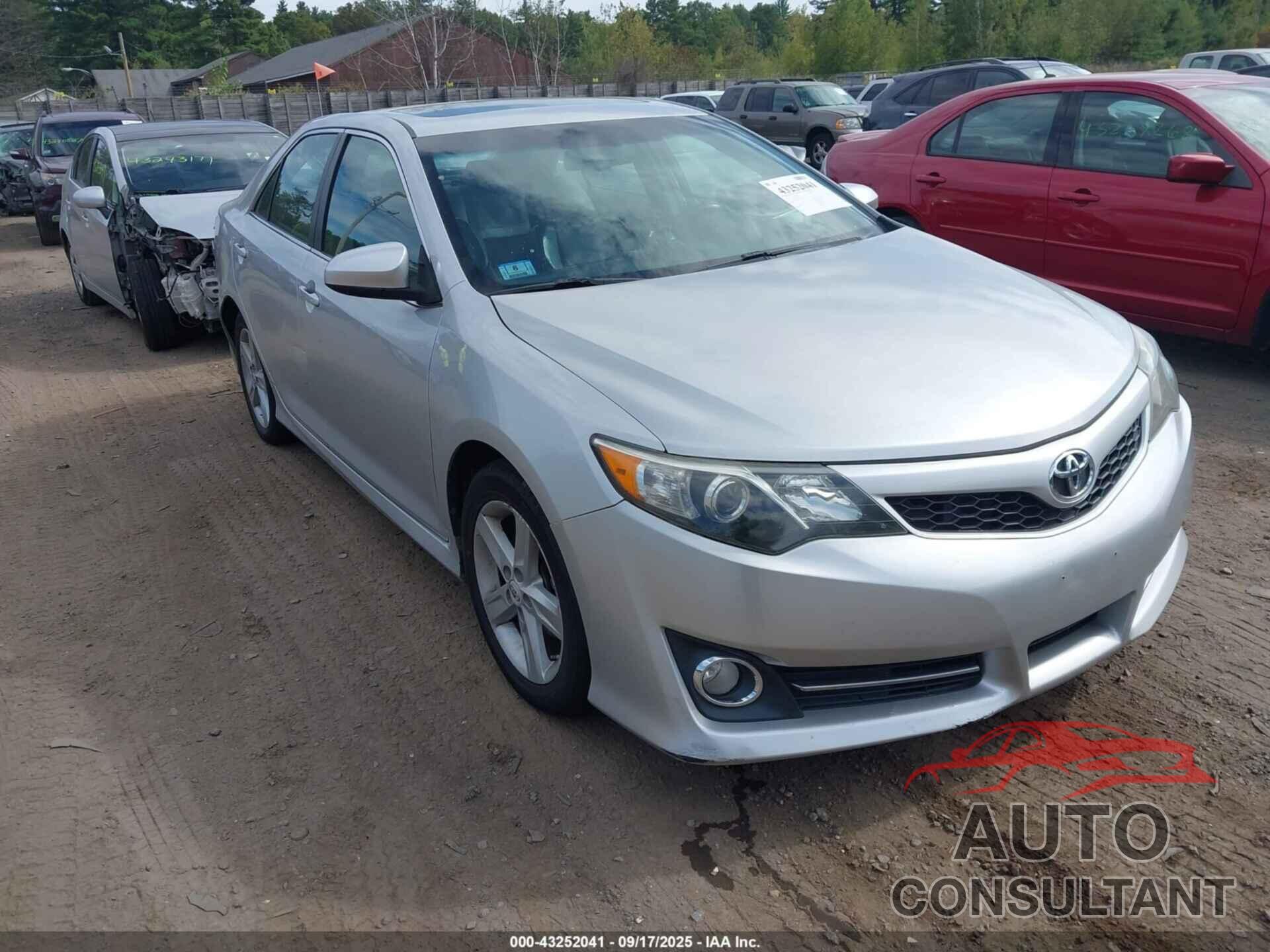 TOYOTA CAMRY 2012 - 4T1BF1FKXCU064514