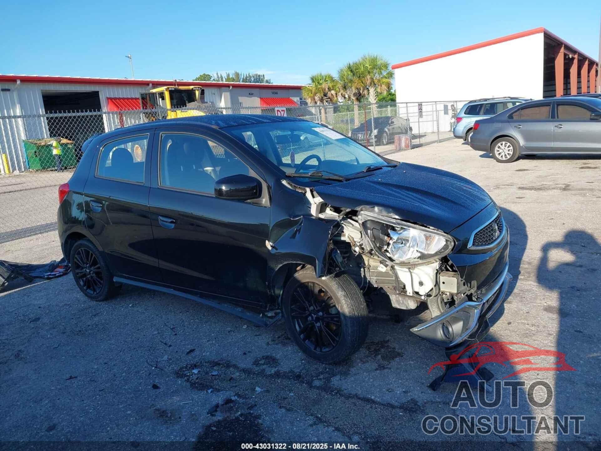 MITSUBISHI MIRAGE 2019 - ML32A5HJ3KH016183