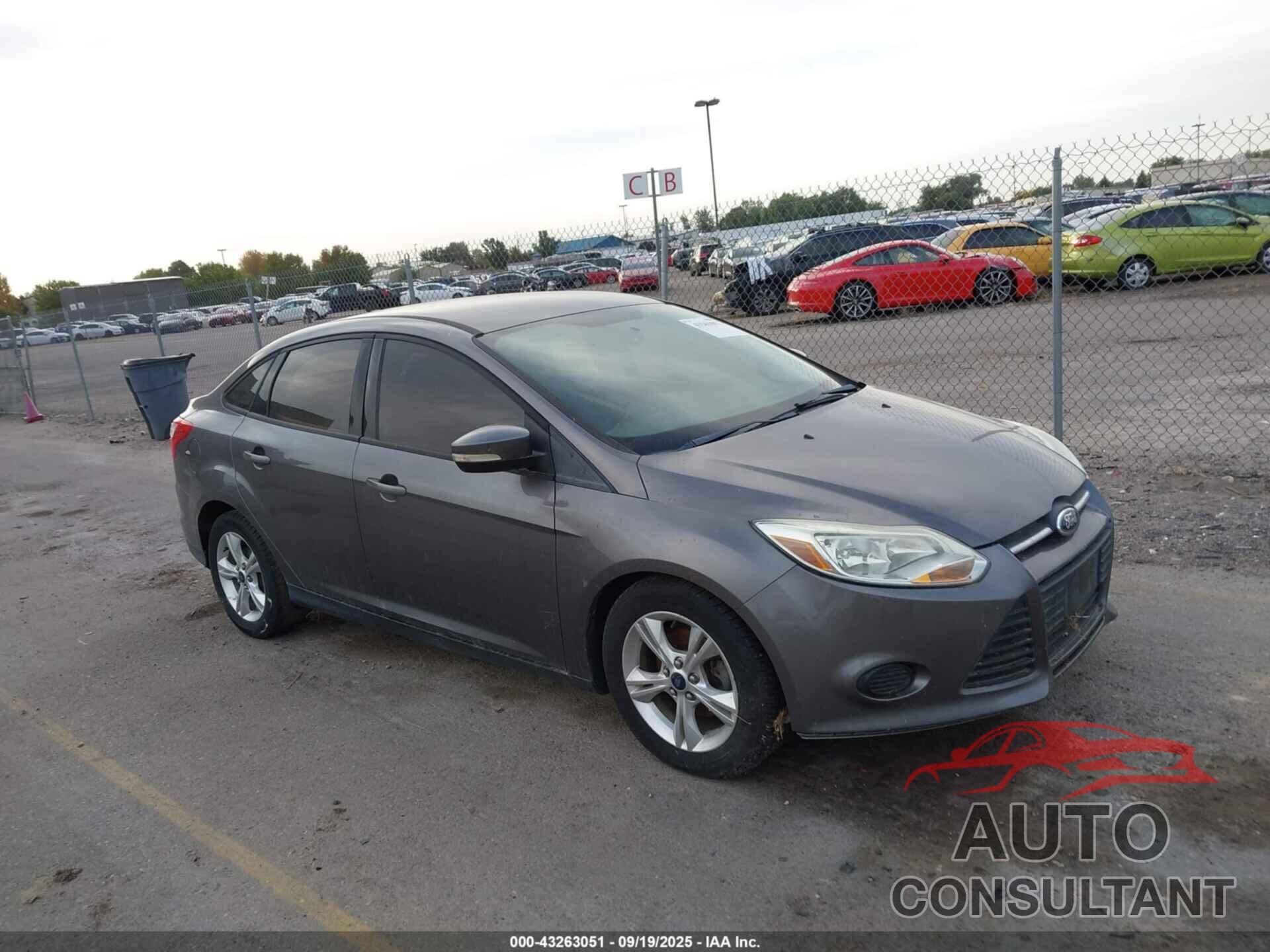 FORD FOCUS 2013 - 1FADP3F22DL320843