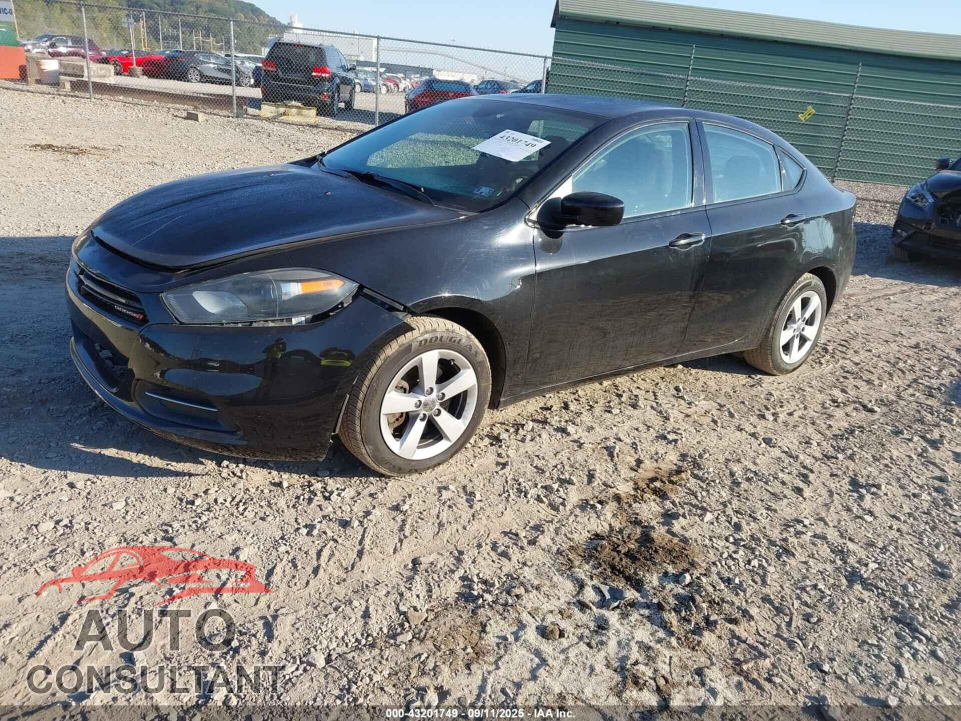 DODGE DART 2015 - 1C3CDFBB6FD251498