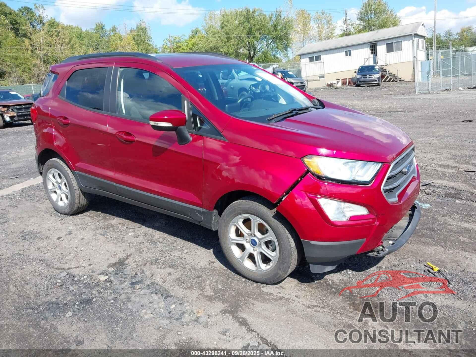 FORD ECOSPORT 2020 - MAJ6S3GL1LC312326