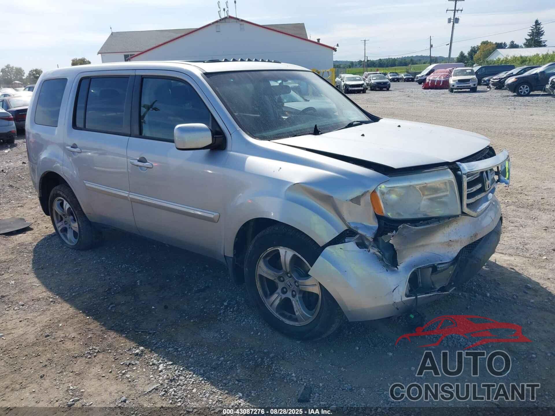 HONDA PILOT 2012 - 5FNYF4H52CB041292