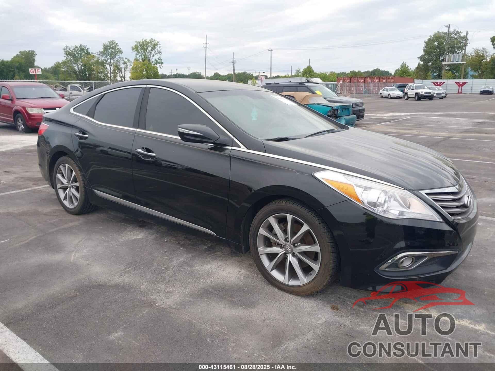 HYUNDAI AZERA 2015 - KMHFG4JG6FA474283