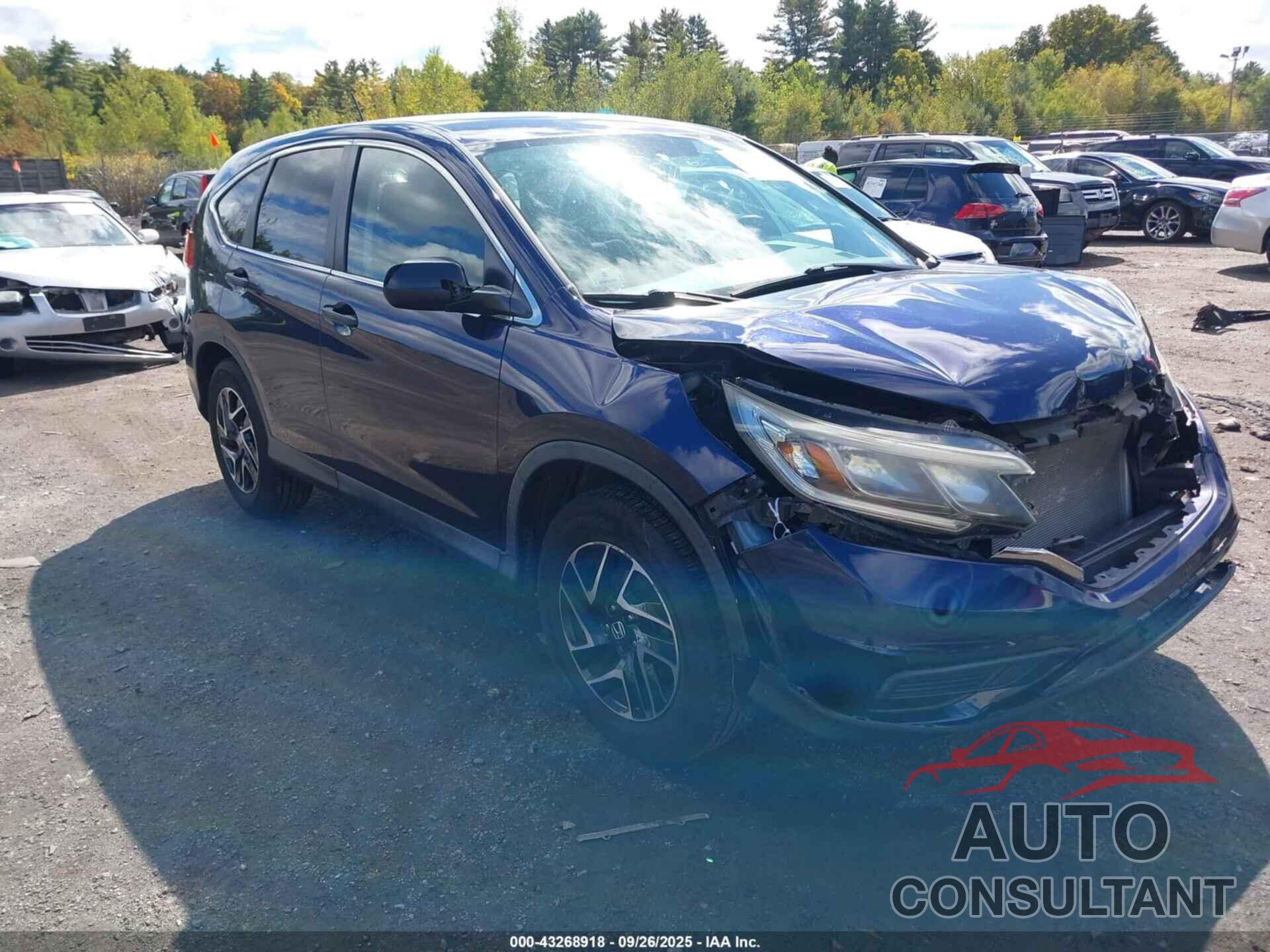 HONDA CR-V 2016 - 5J6RM4H40GL114416