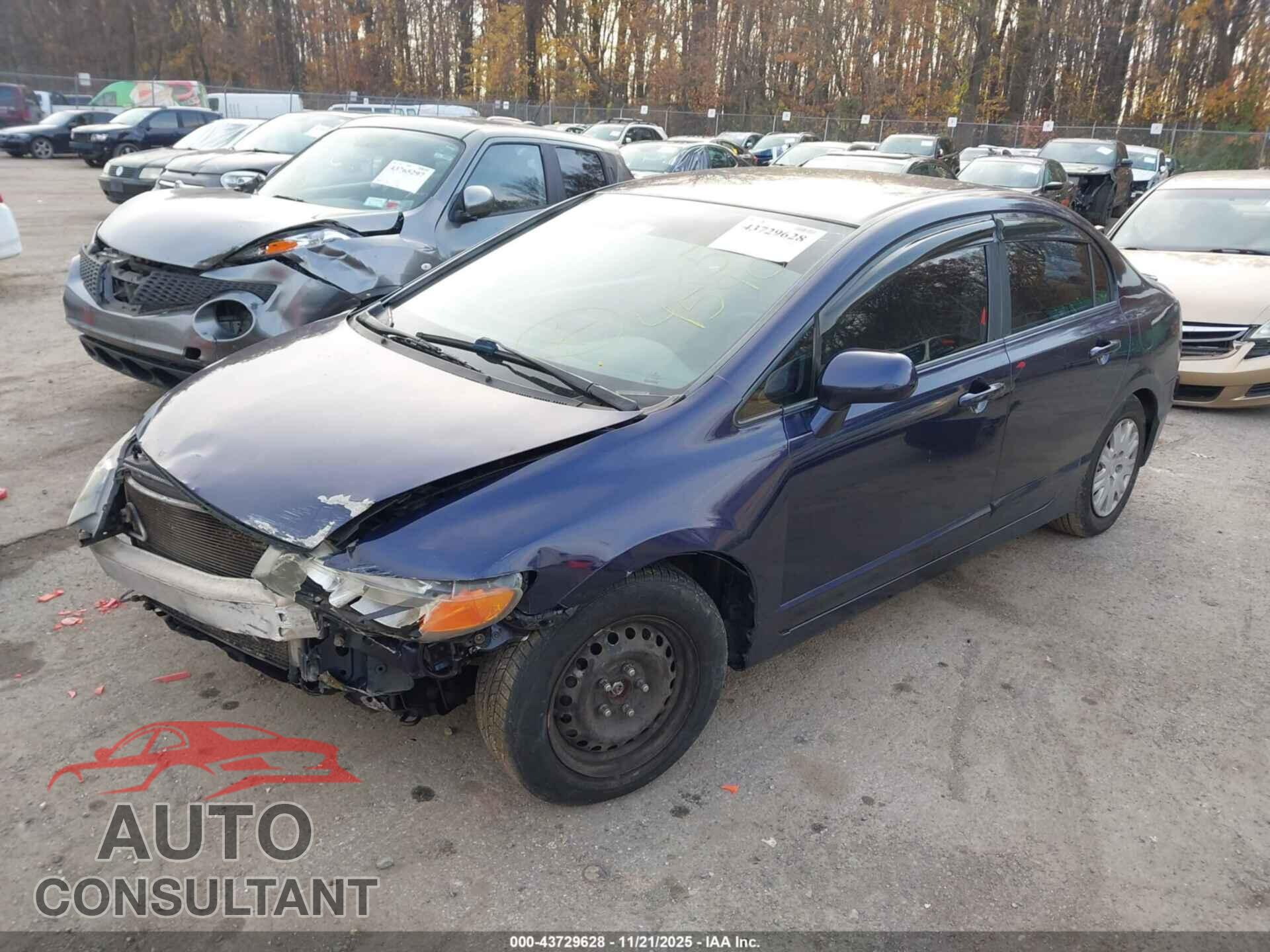 HONDA CIVIC 2010 - 19XFA1F3XAE068992