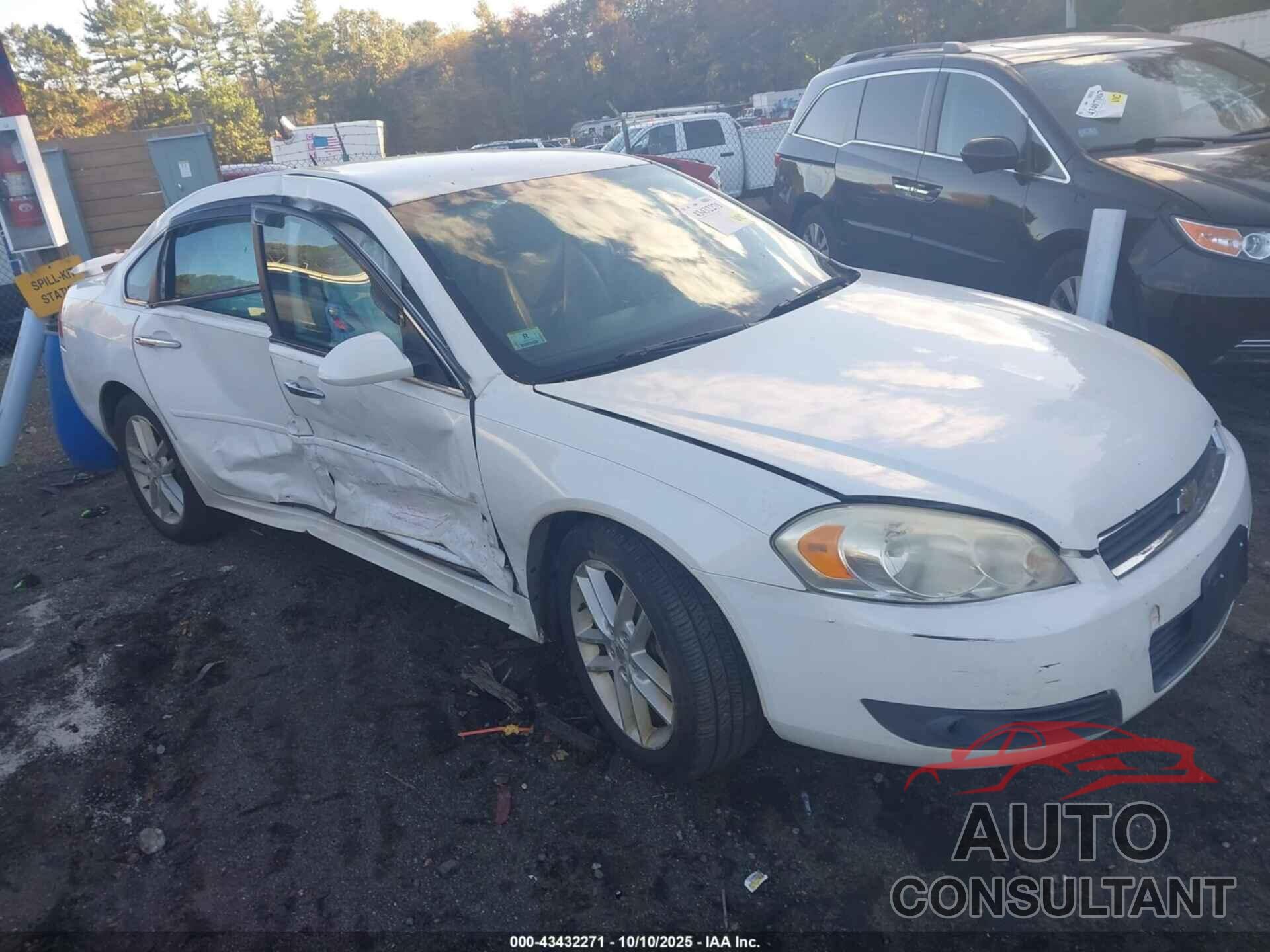 CHEVROLET IMPALA 2010 - 2G1WC5EM0A1258429