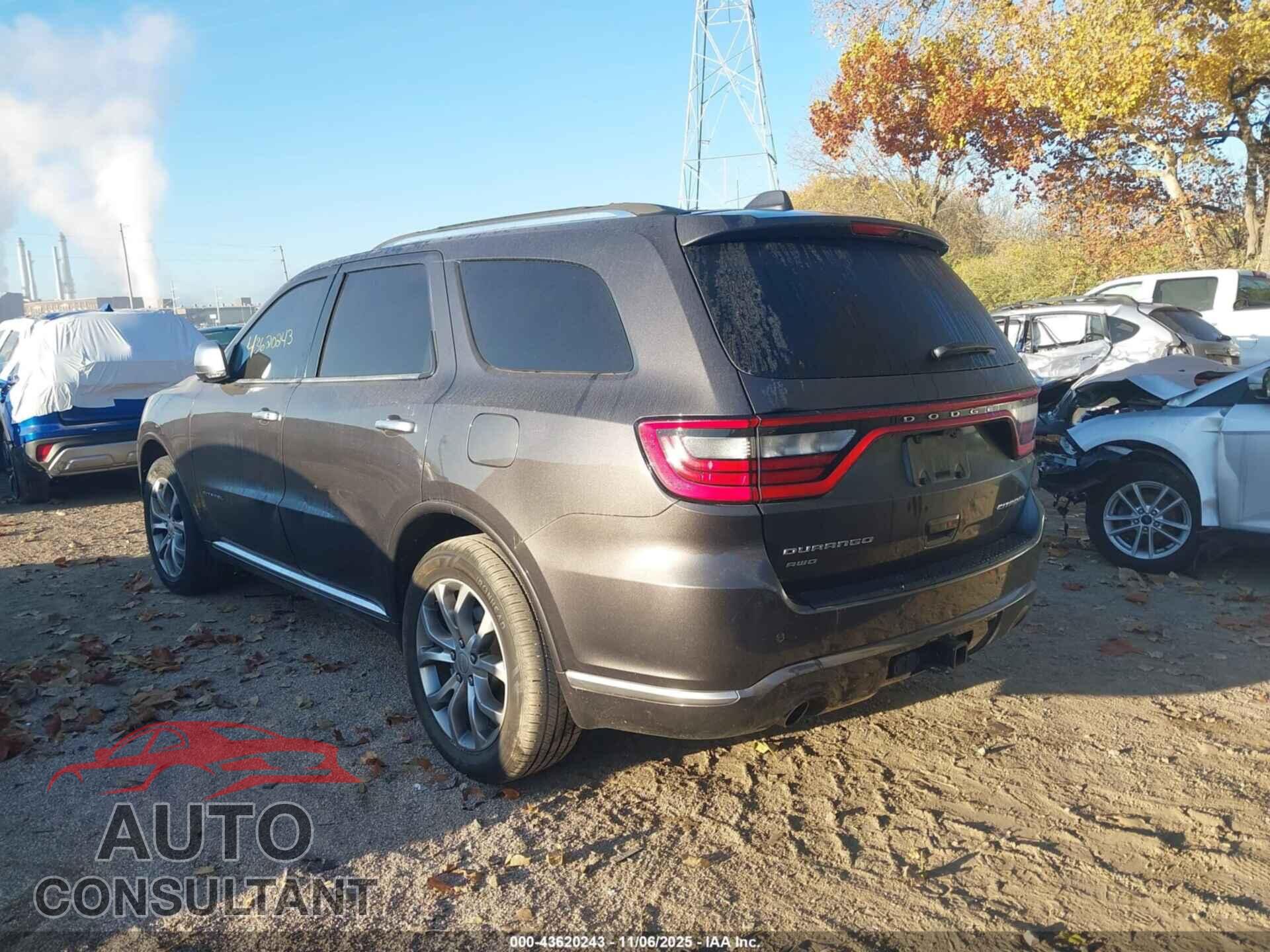 DODGE DURANGO 2016 - 1C4RDJEG0GC449551