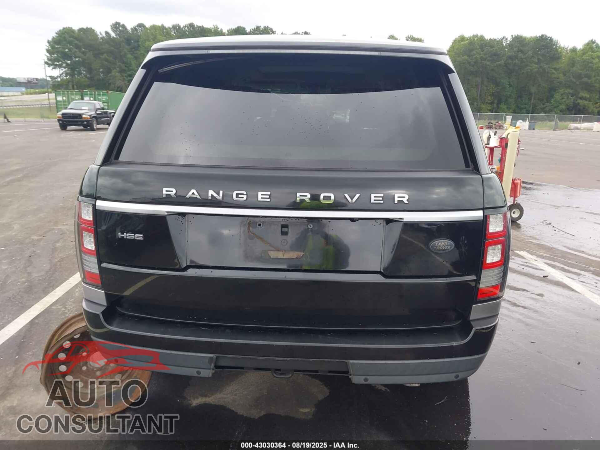 LAND ROVER RANGE ROVER 2013 - SALGS2DF5DA103832