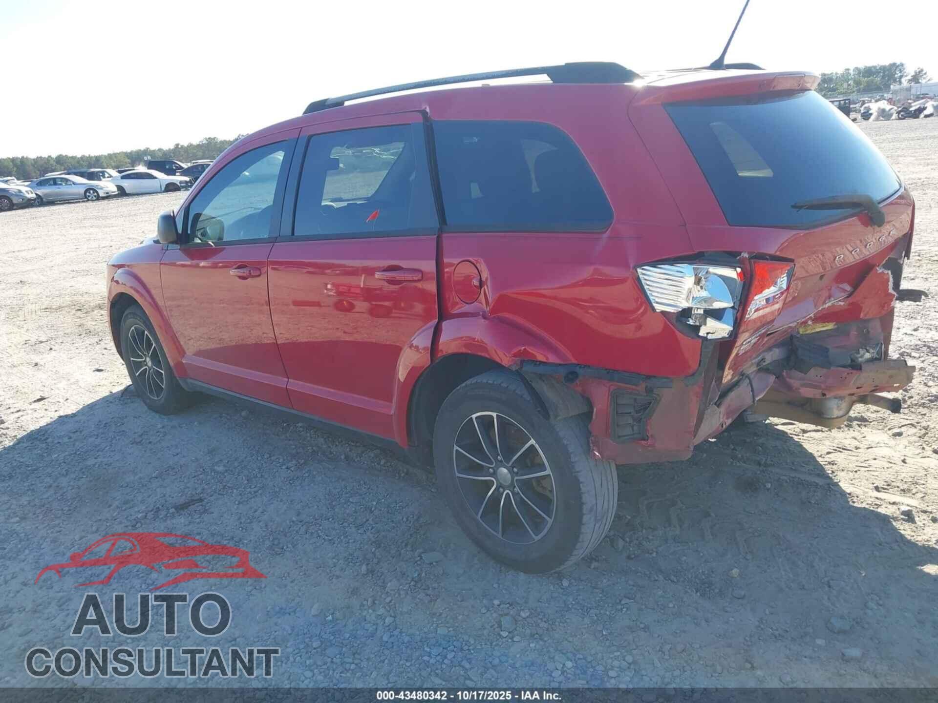 DODGE JOURNEY 2017 - 3C4PDCAB8HT684301