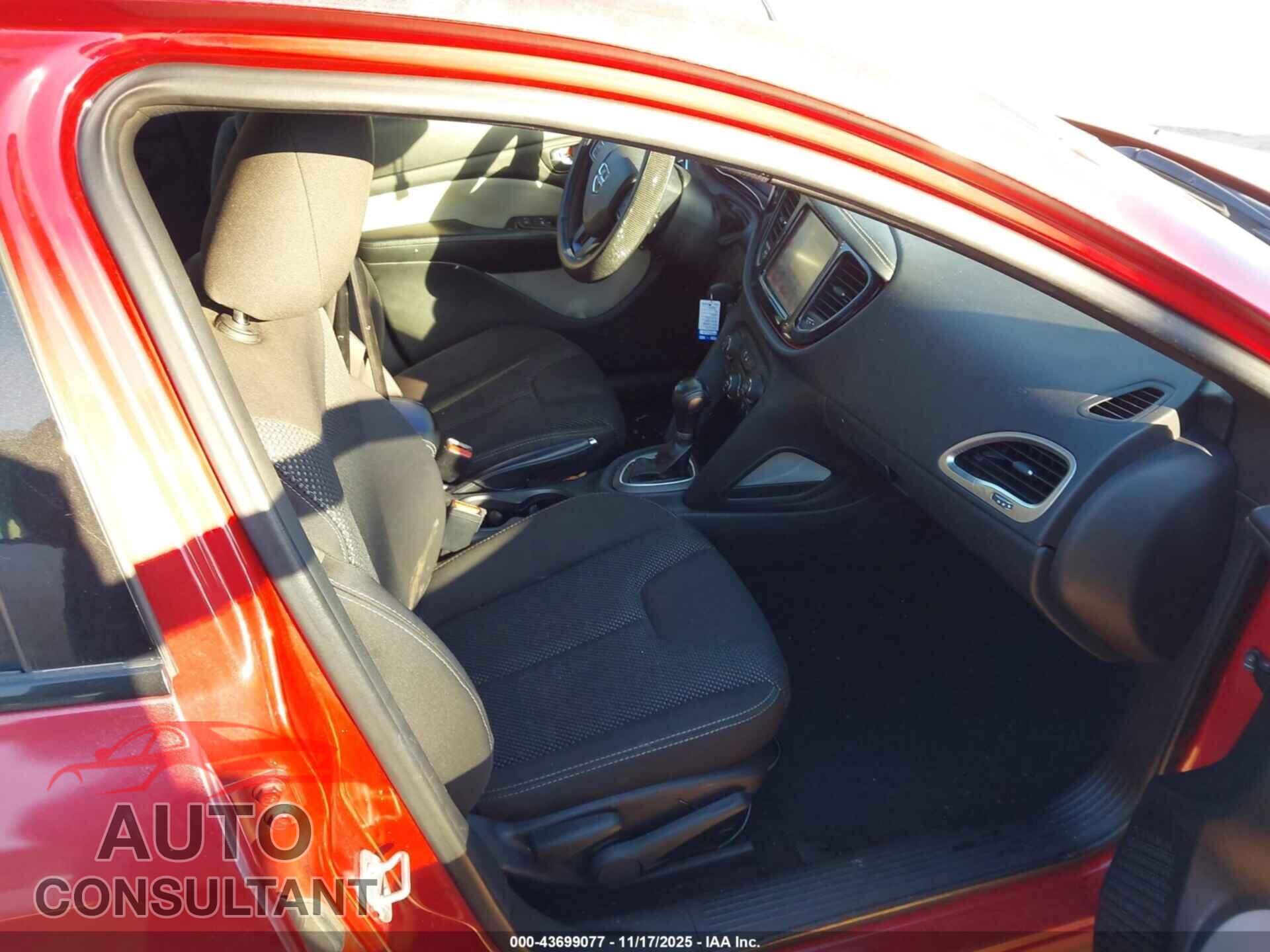 DODGE DART 2014 - 1C3CDFBBXED906602