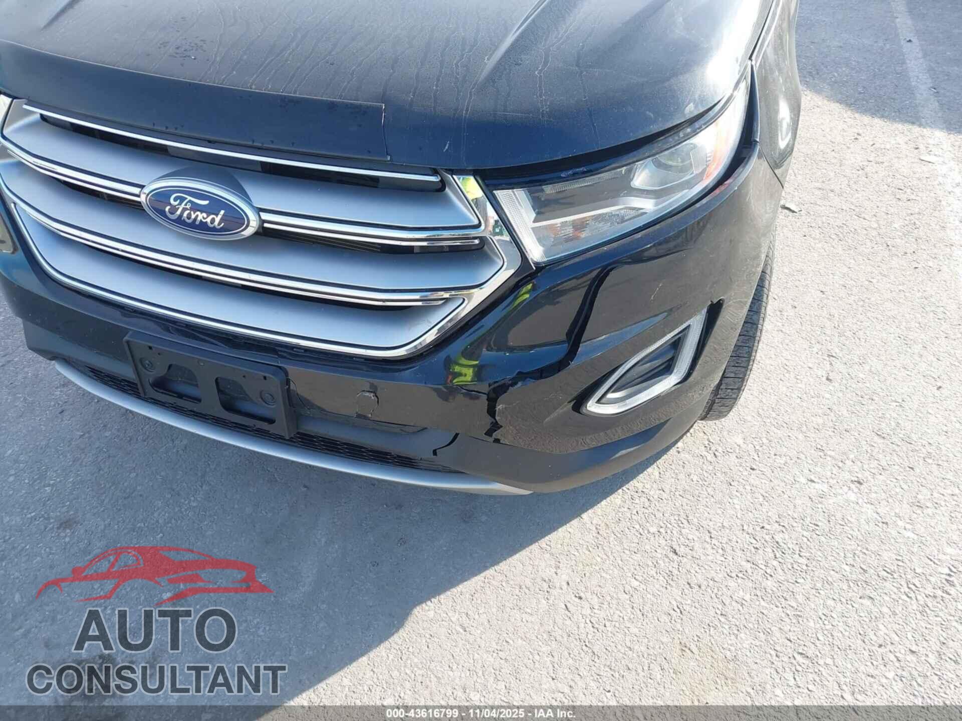 FORD EDGE 2015 - 2FMTK3J87FBB21012