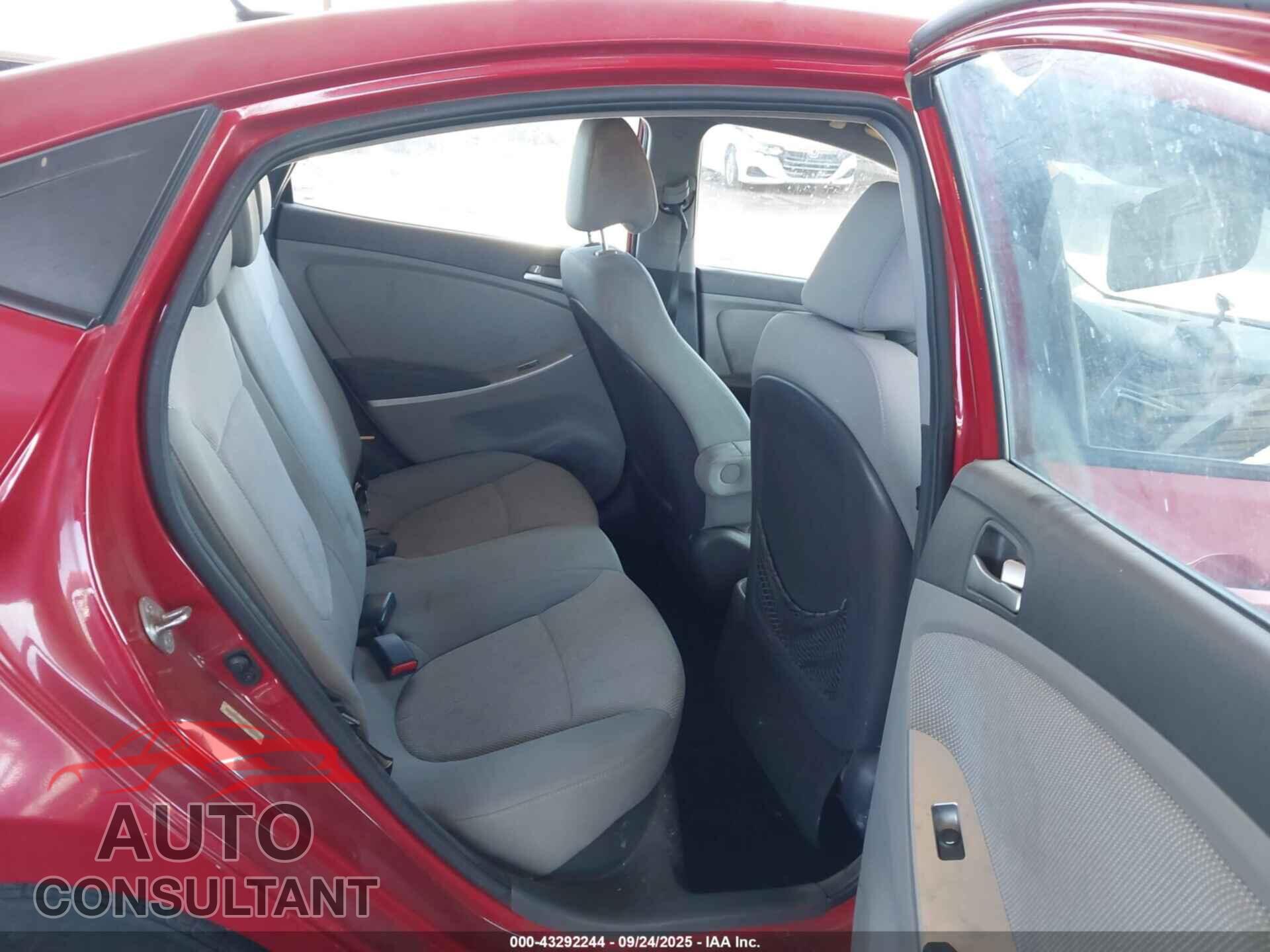 HYUNDAI ACCENT 2013 - KMHCT4AE9DU537112
