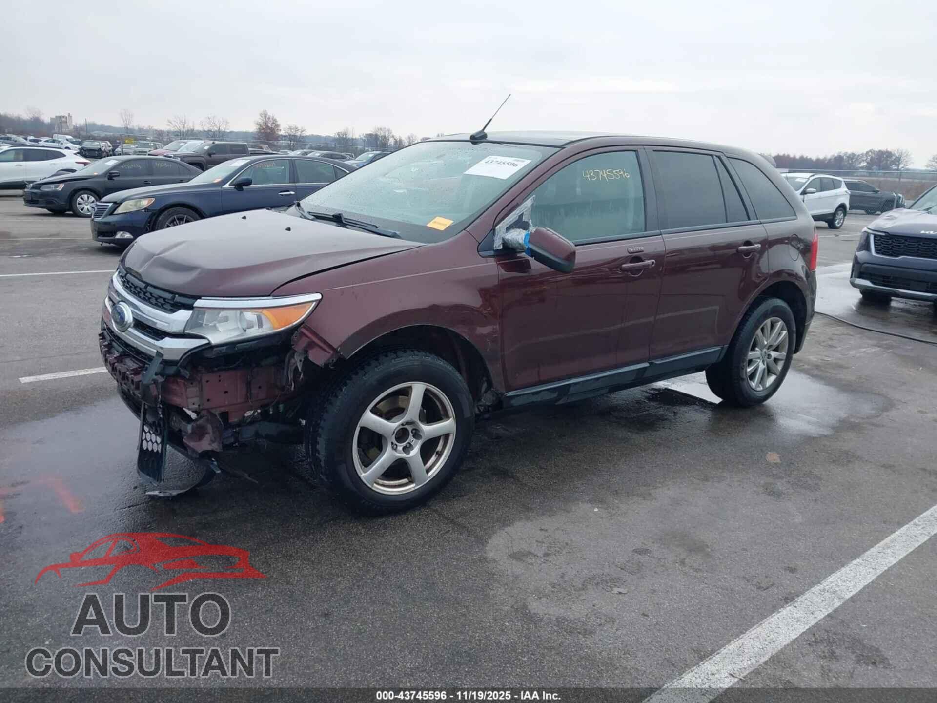 FORD EDGE 2012 - 2FMDK3JC3CBA18951