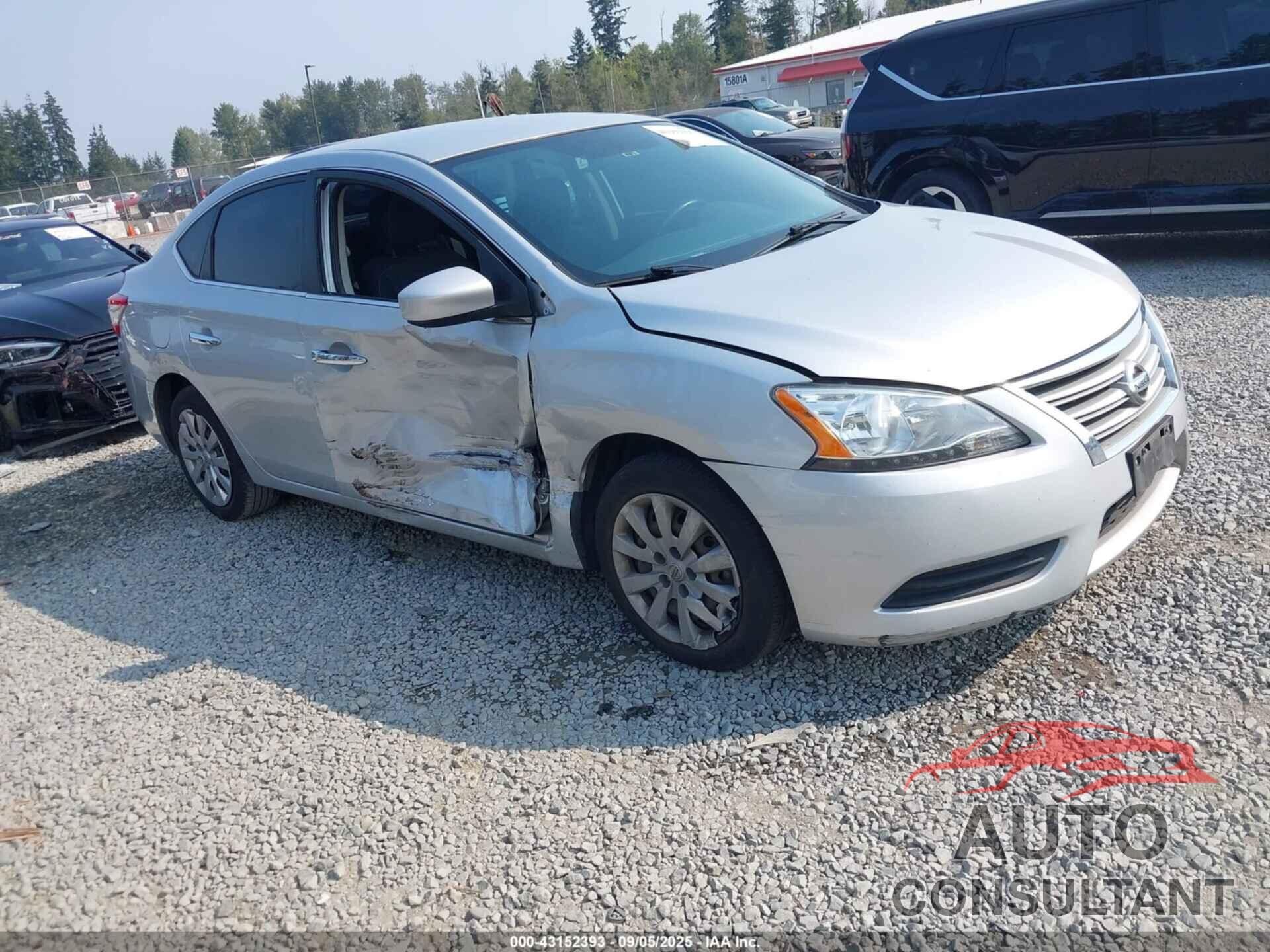 NISSAN SENTRA 2015 - 3N1AB7AP4FL659247