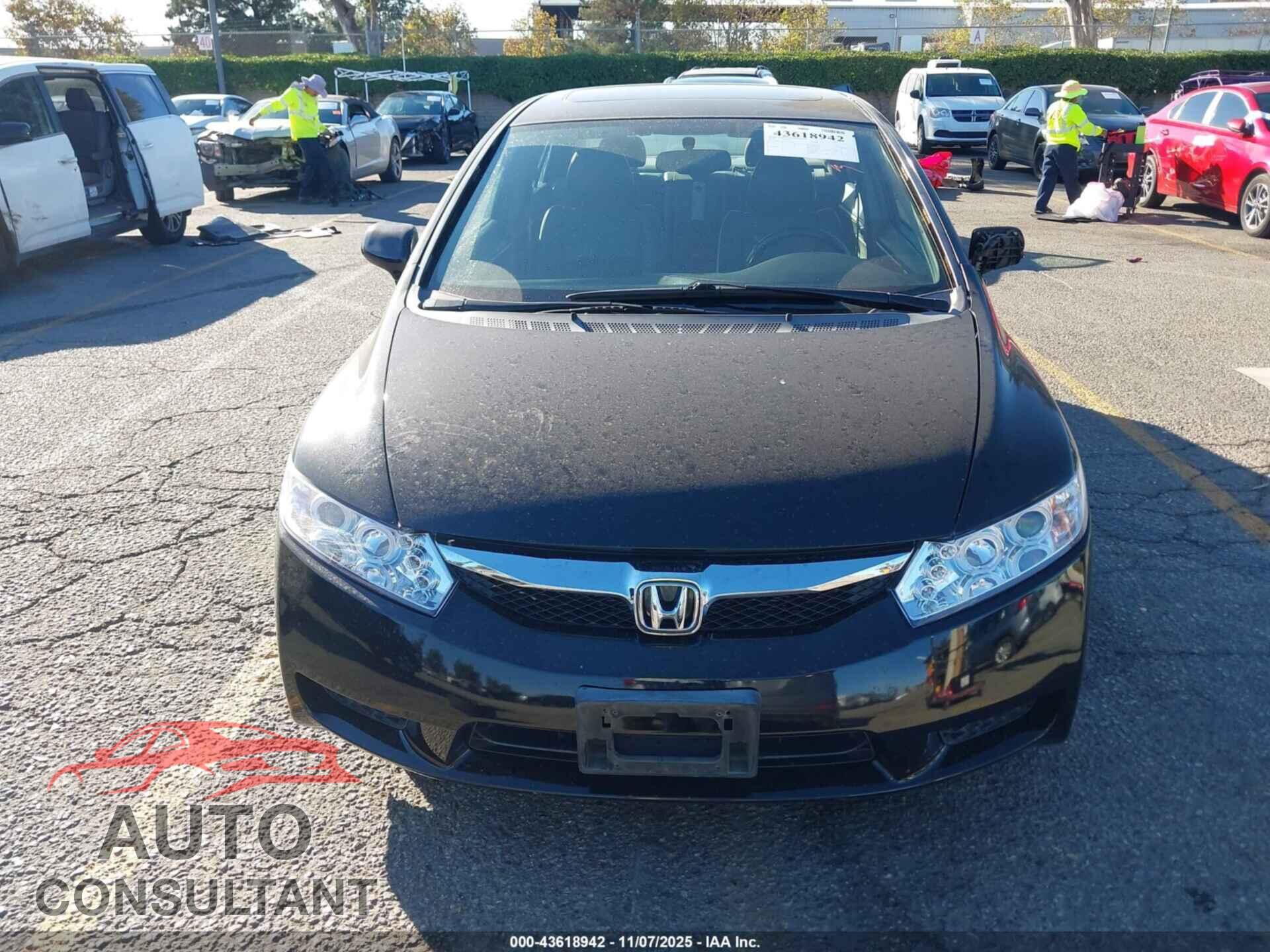 HONDA CIVIC 2010 - 19XFA1F9XAE019697