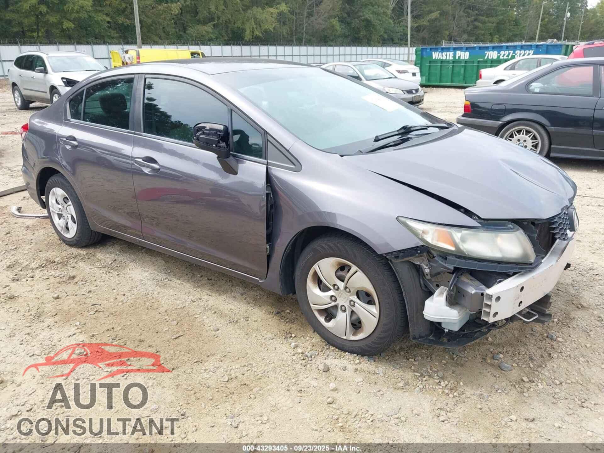 HONDA CIVIC 2015 - 19XFB2F51FE094537