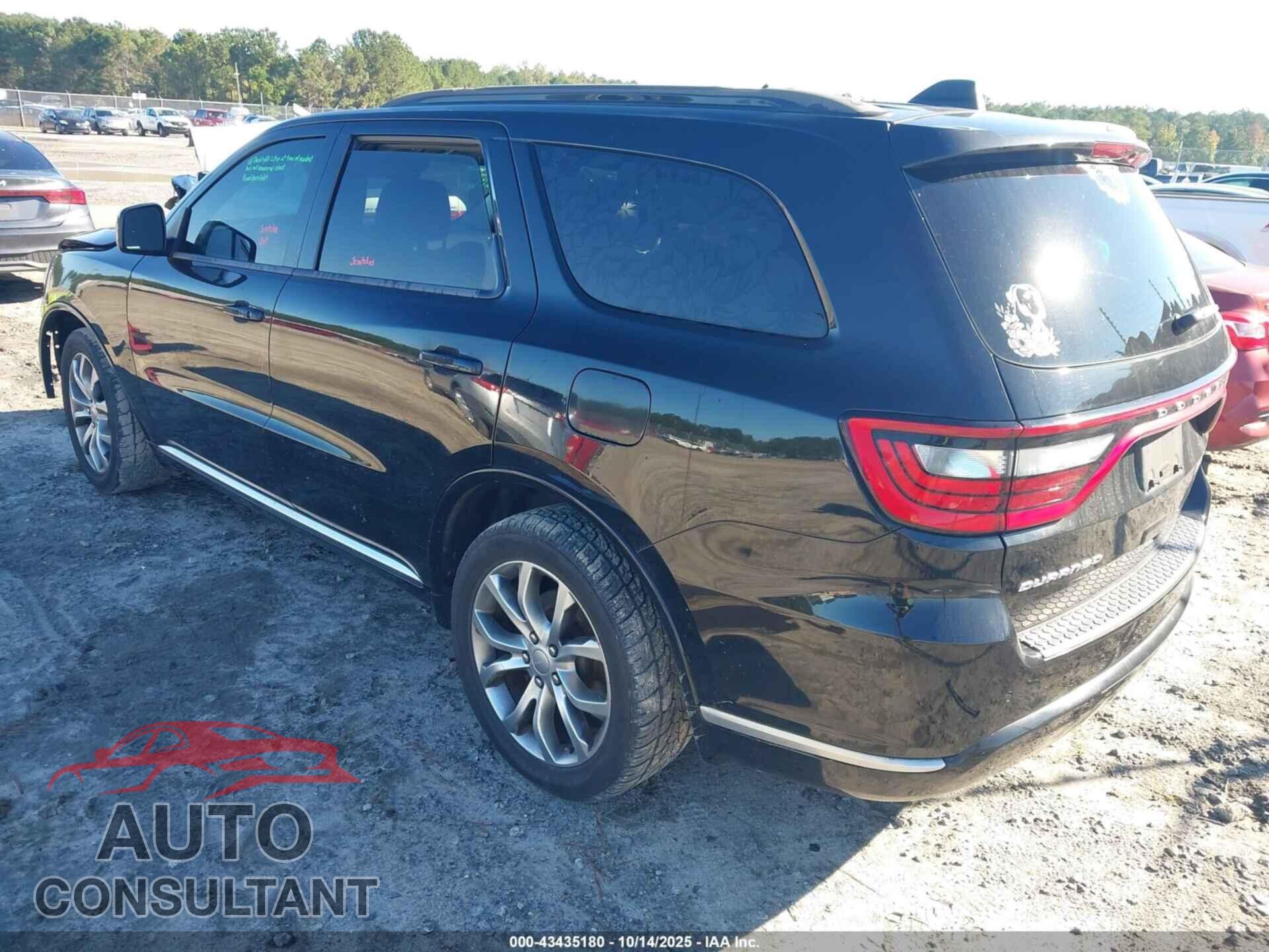 DODGE DURANGO 2017 - 1C4RDHAG9HC816883