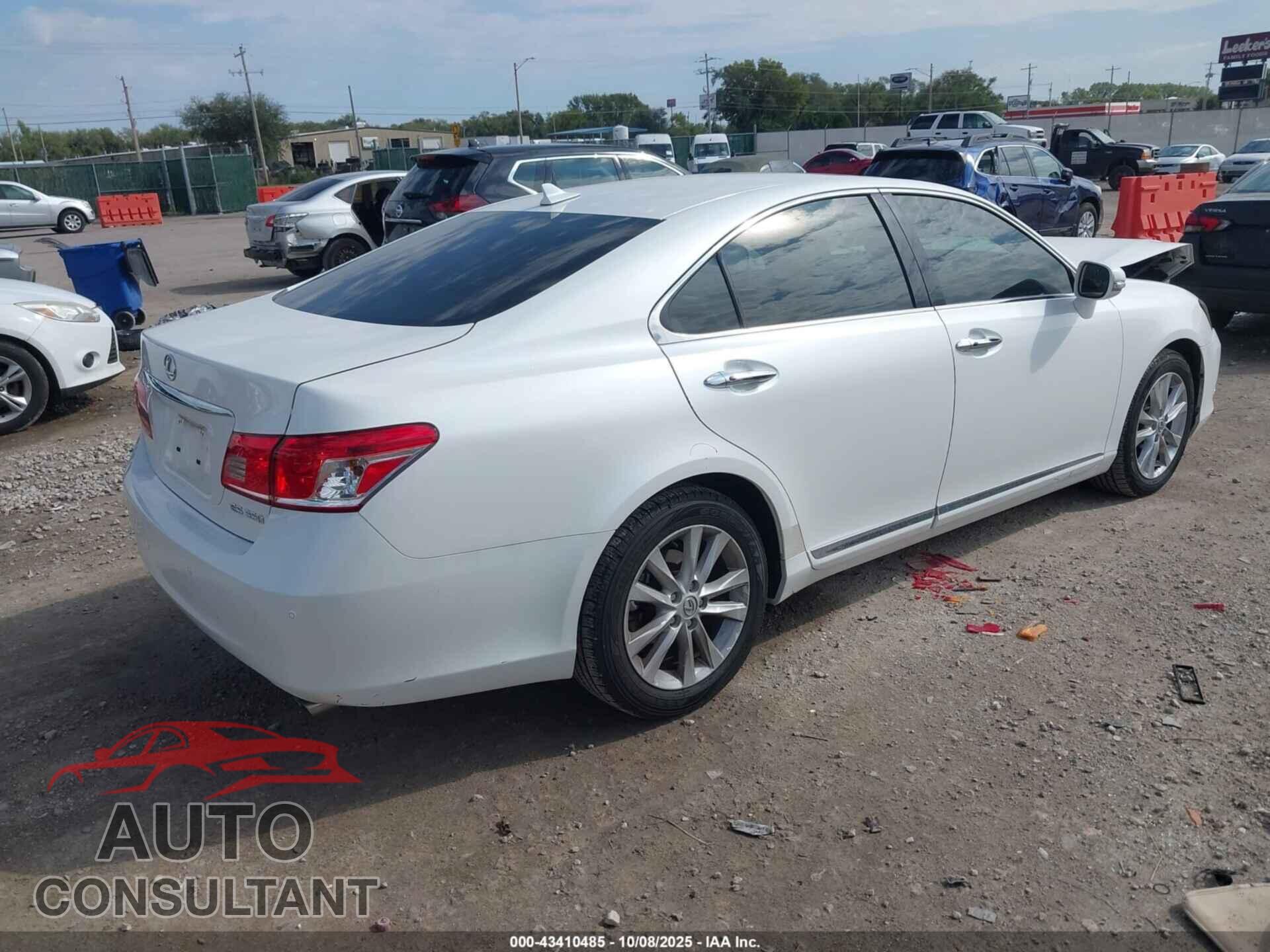 LEXUS ES 350 2011 - JTHBK1EG2B2425353