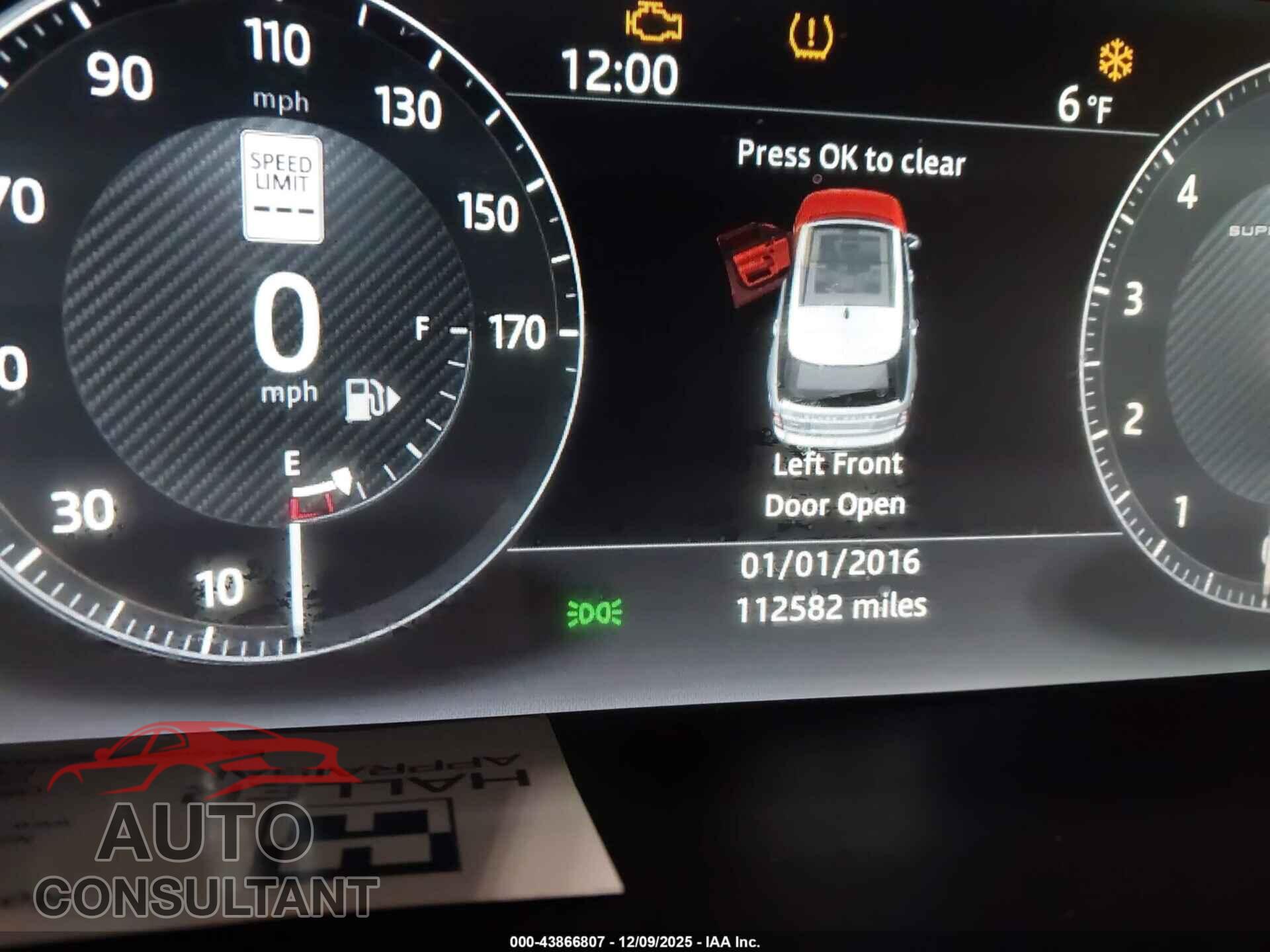 LAND ROVER RANGE ROVER 2017 - SALGW2FE8HA335453