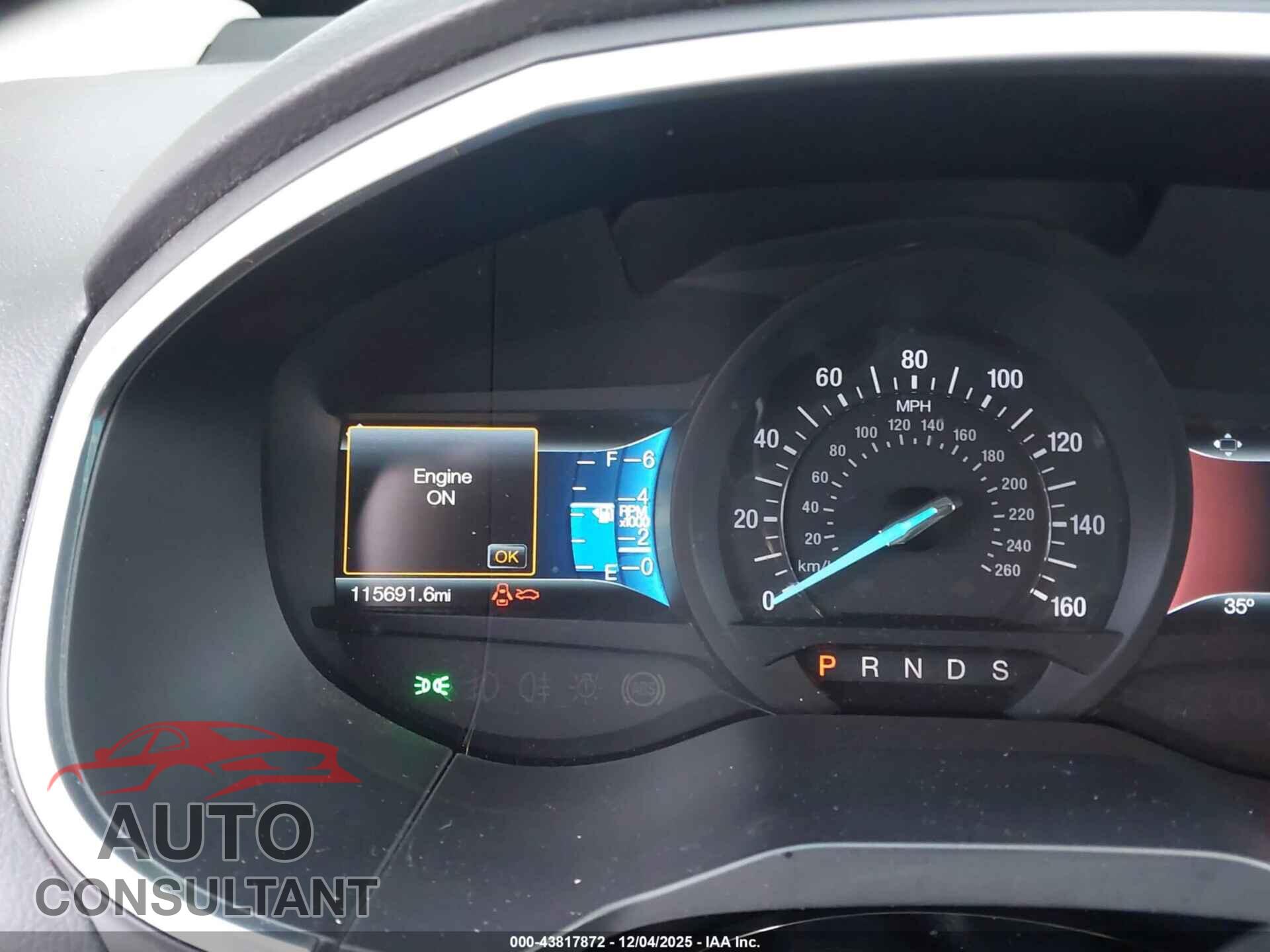FORD EDGE 2017 - 2FMPK4K91HBB98380