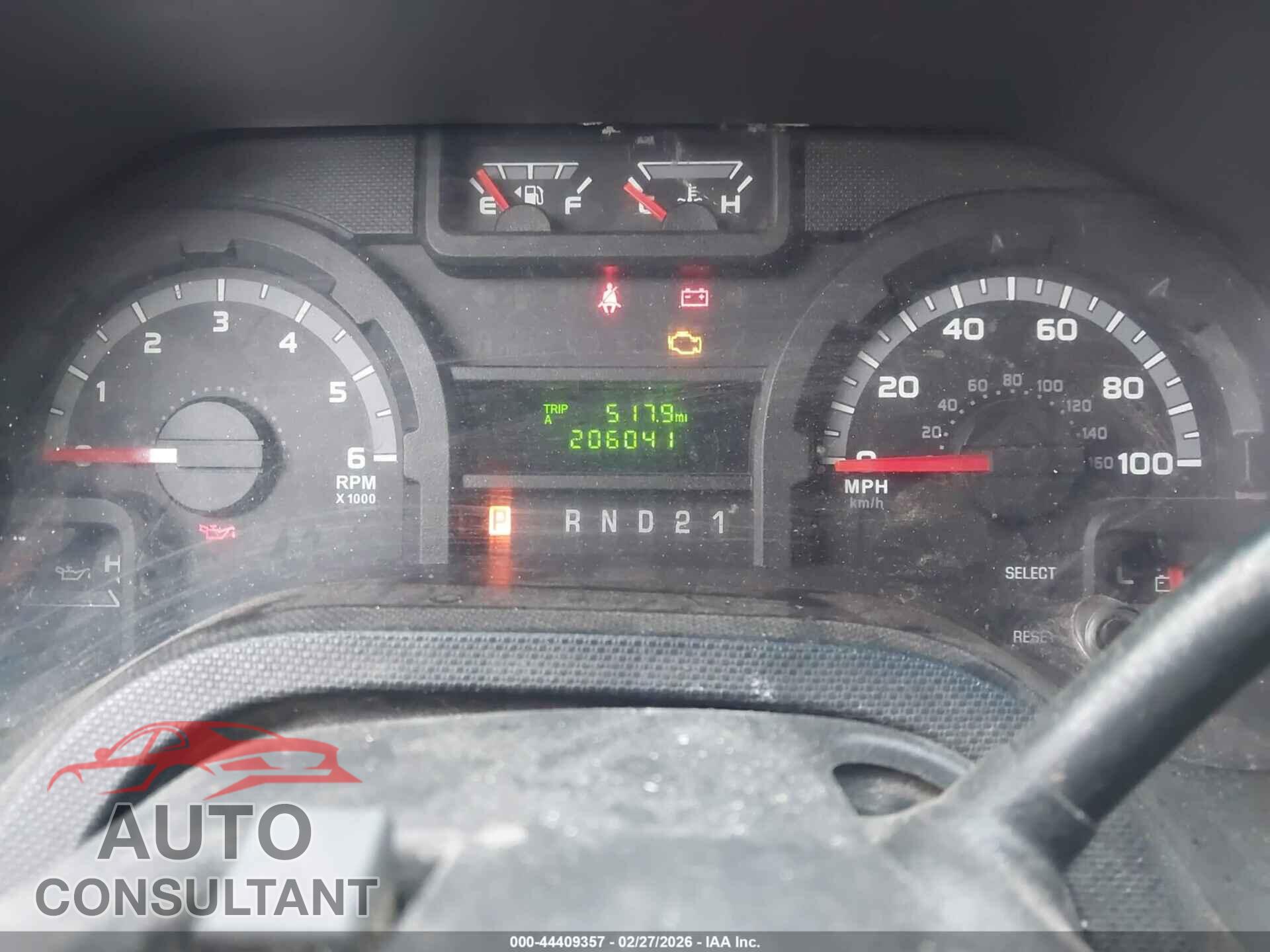 FORD E-150 2013 - 1FTNE1EW1DDA23179