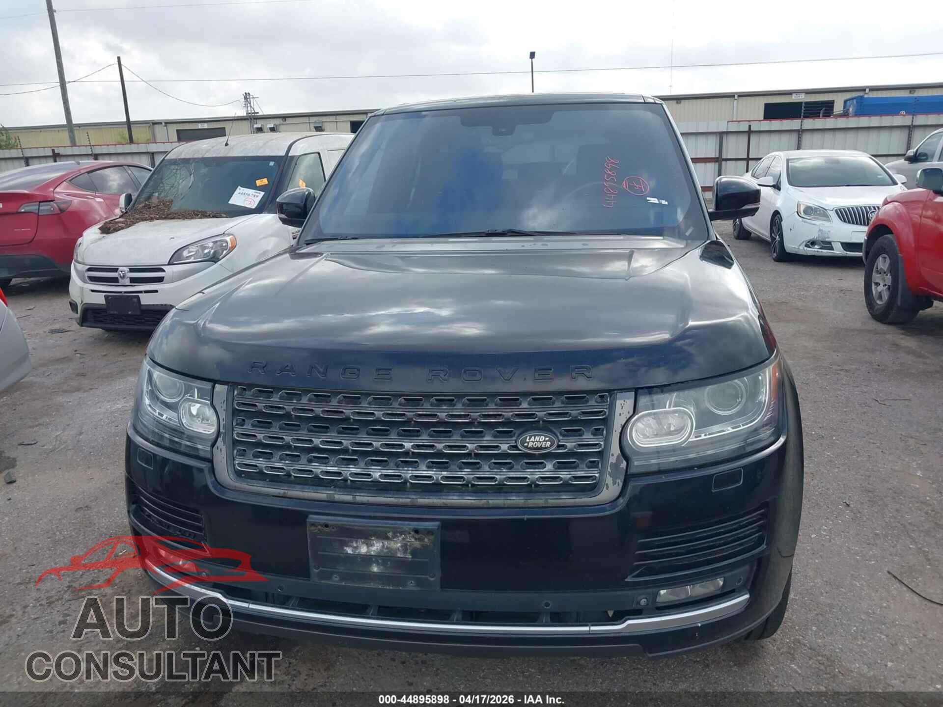 LAND ROVER RANGE ROVER 2013 - SALGS2DF1DA112382