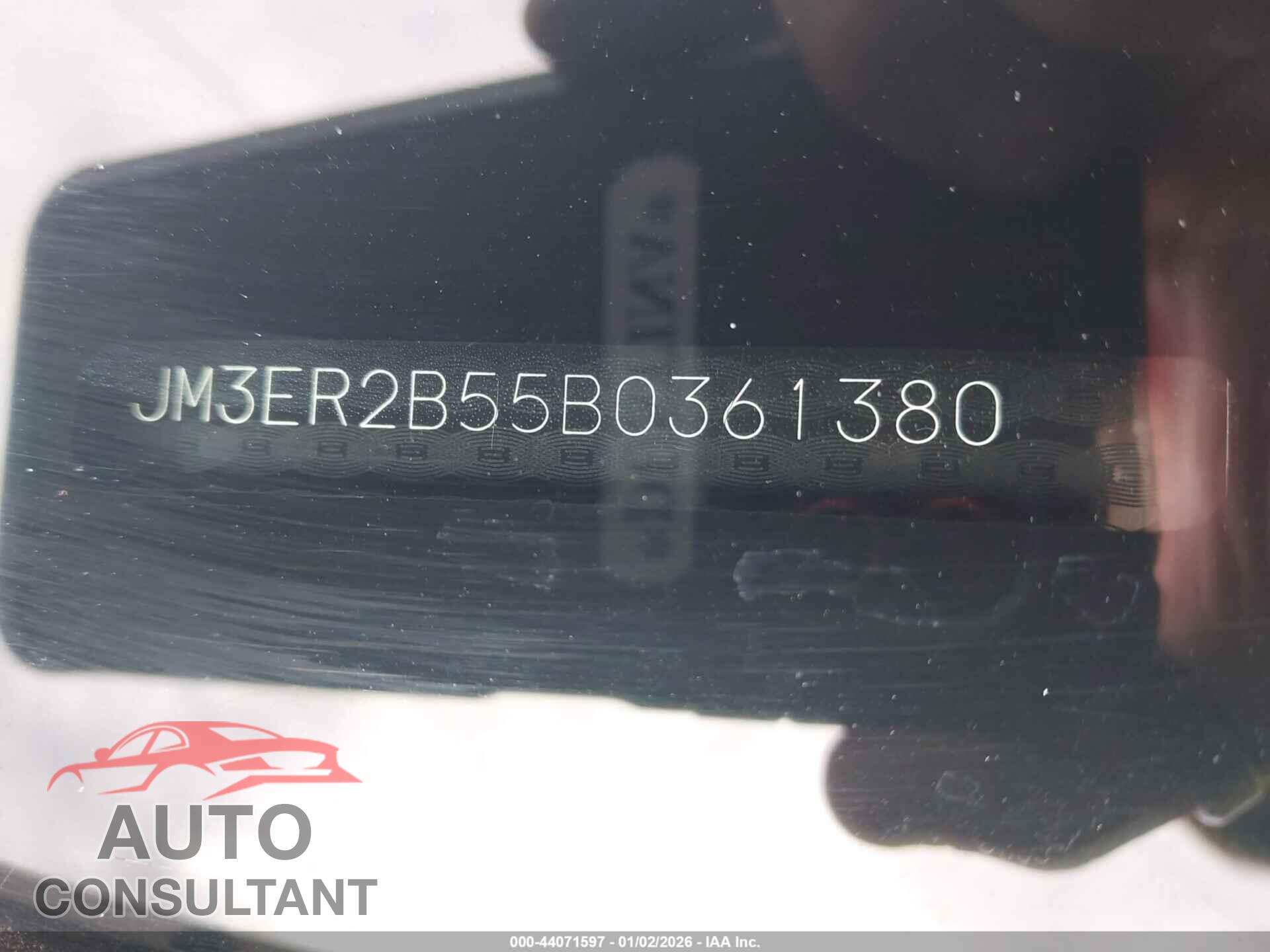 MAZDA CX-7 2011 - JM3ER2B55B0361380