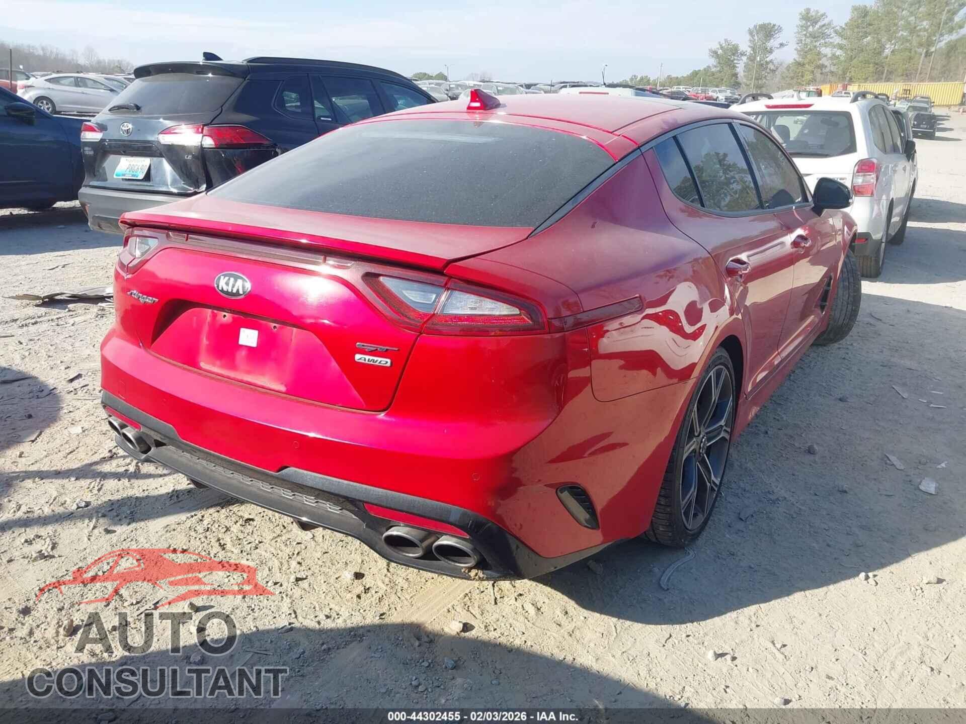 KIA STINGER 2018 - KNAE55LC6J6021523