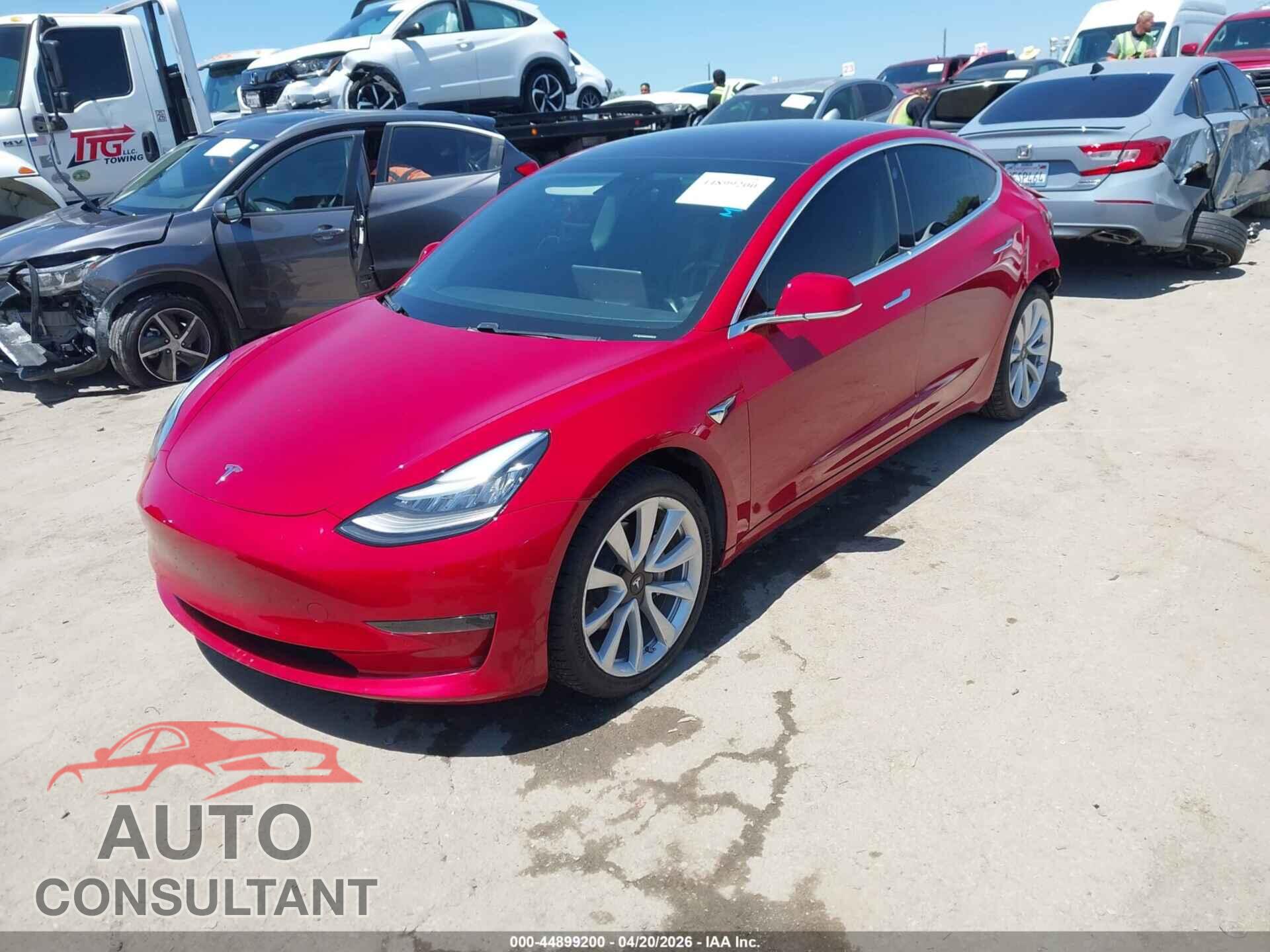 TESLA MODEL 3 2019 - 5YJ3E1EA8KF402472