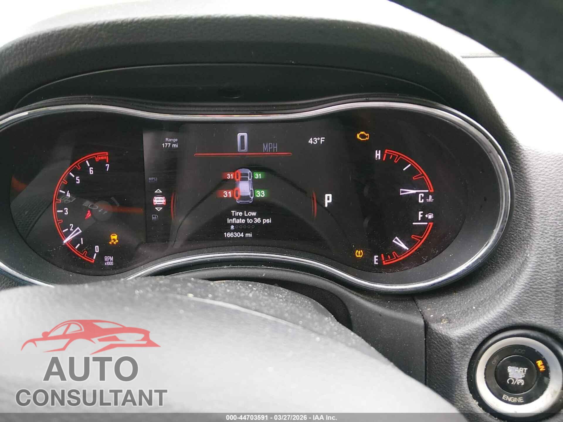 DODGE DURANGO 2014 - 1C4RDJDG8EC475362