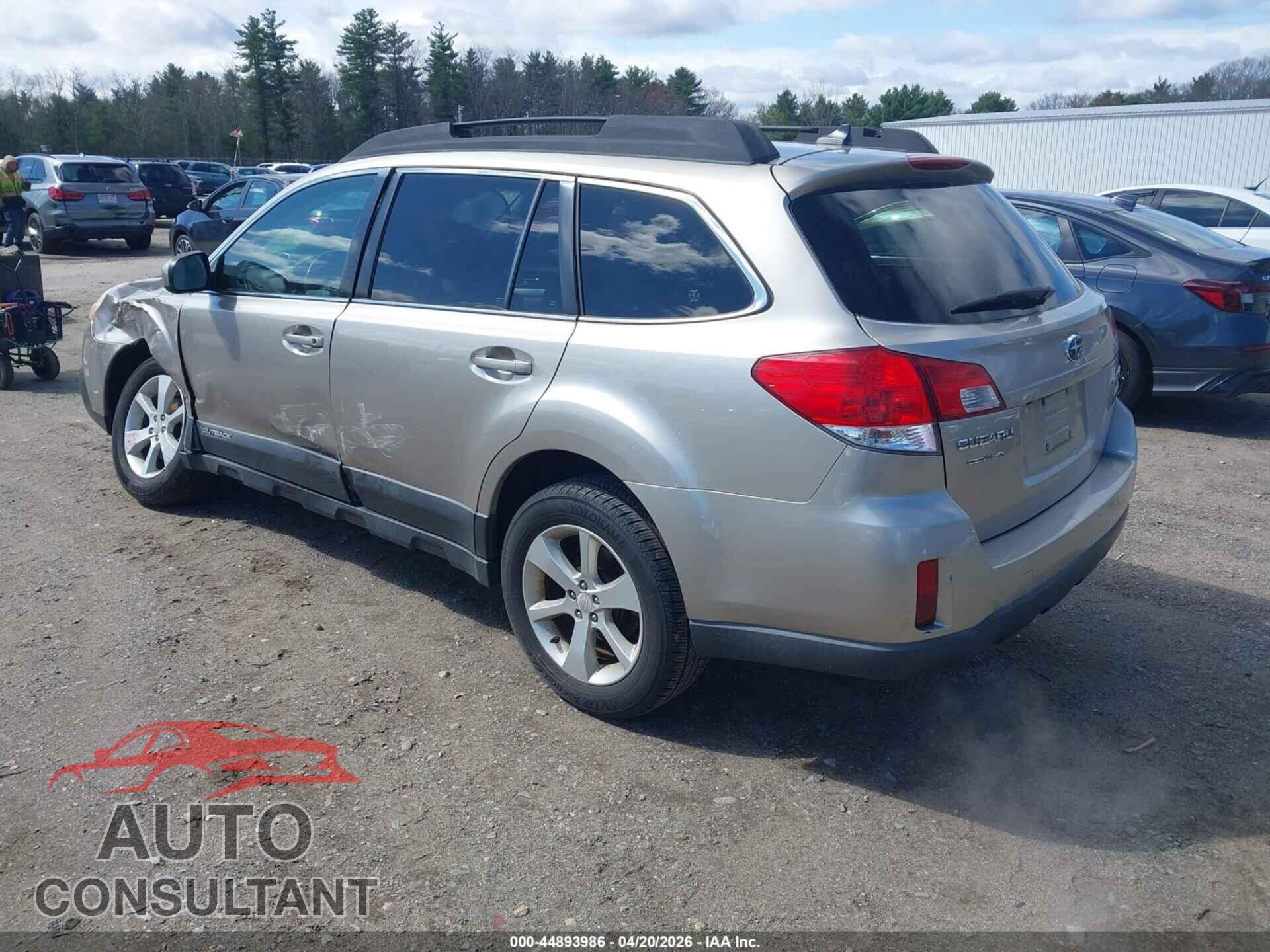 SUBARU OUTBACK 2014 - 4S4BRBDC3E3276060