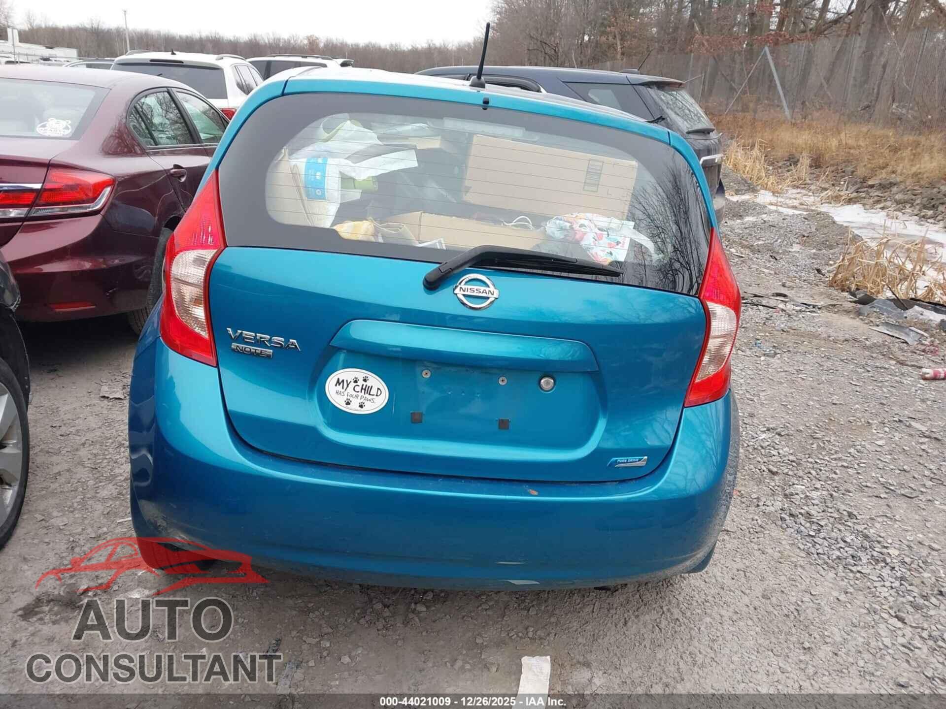NISSAN VERSA NOTE 2016 - 3N1CE2CP0GL368360