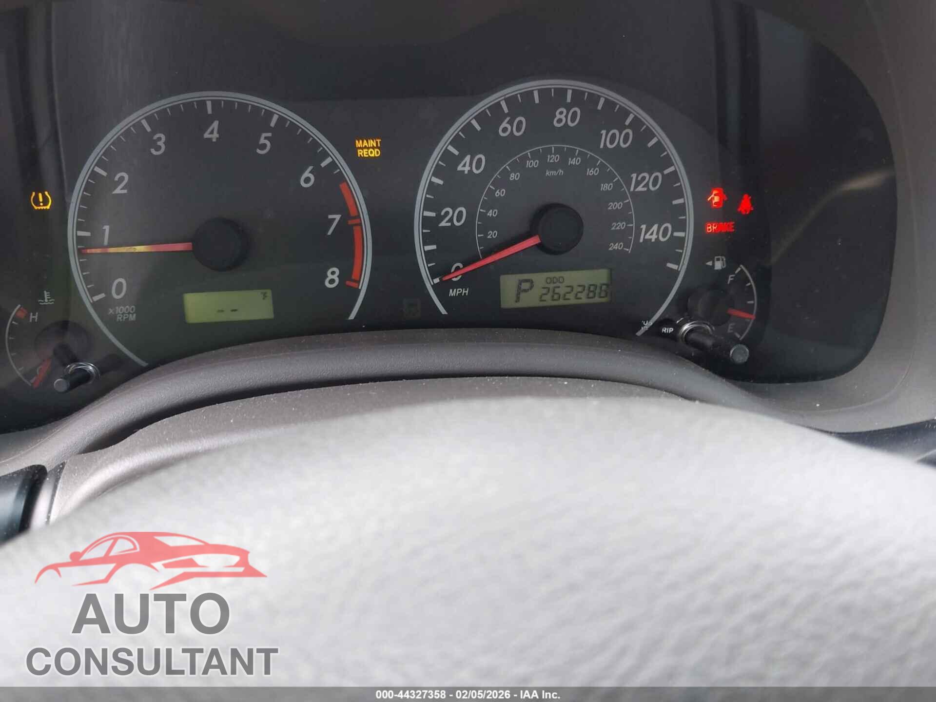 TOYOTA COROLLA 2010 - 2T1BU4EEXAC430814